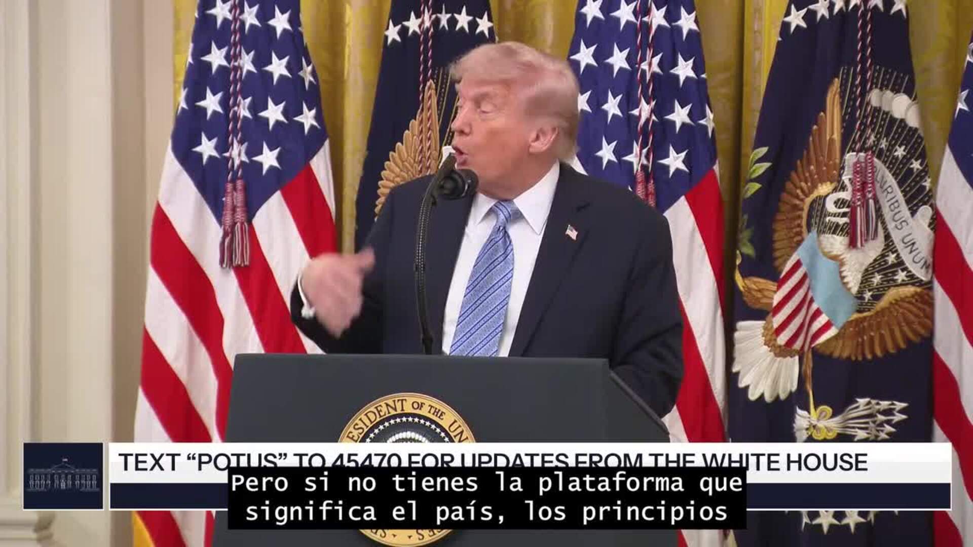 Trump resta importancia a los últimos ataques iraníes contra Emiratos