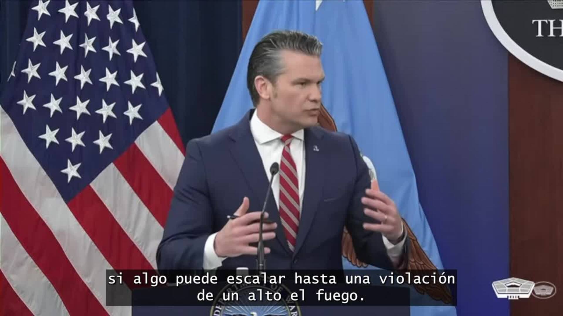 EEUU aclara que la tregua con Irán no ha acabado pese a los recientes ataques iraníes