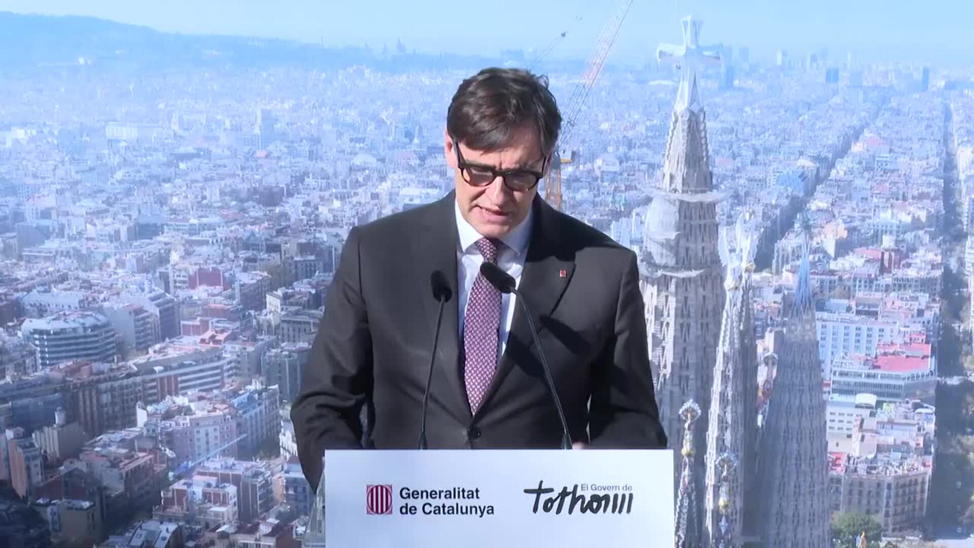 Illa: Catalunya "está y estará siempre al lado" del Papa en un mundo donde peligran los DD.HH.