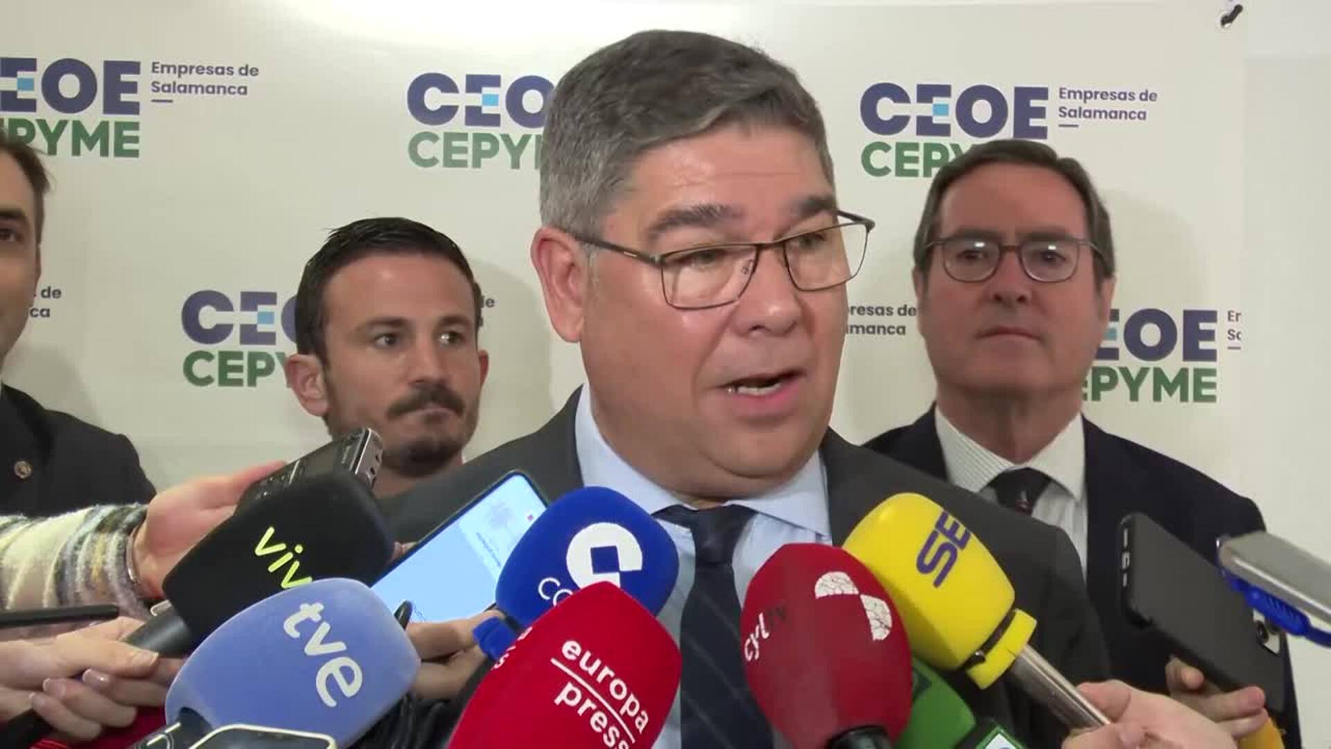 Salamanca recupera la unidad empresarial bajo CEOE Cepyme tras once años de división