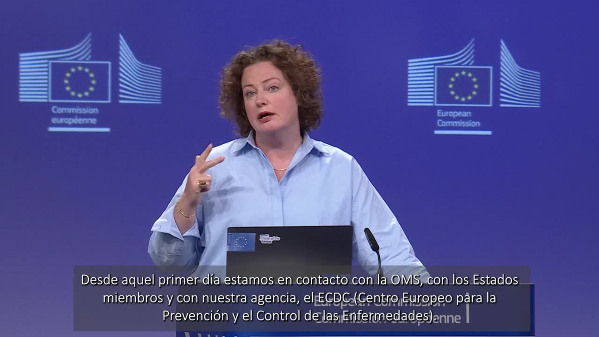 Bruselas no ve "motivos de preocupación" tras posible contagio por hantavirus en Países Bajos