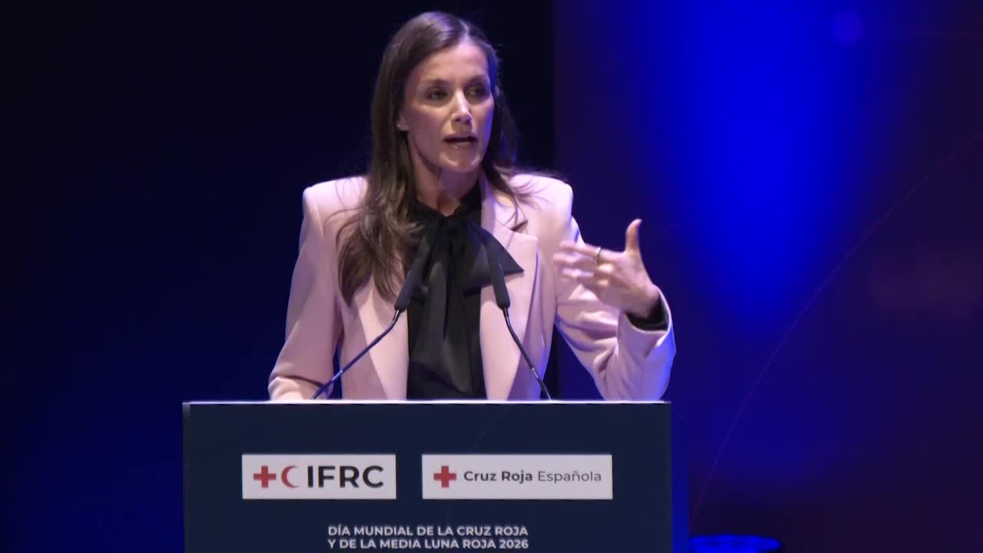 La Reina Letizia, en el Día Mundial de la Cruz Roja: "Quienes hacéis el bien sois legión"