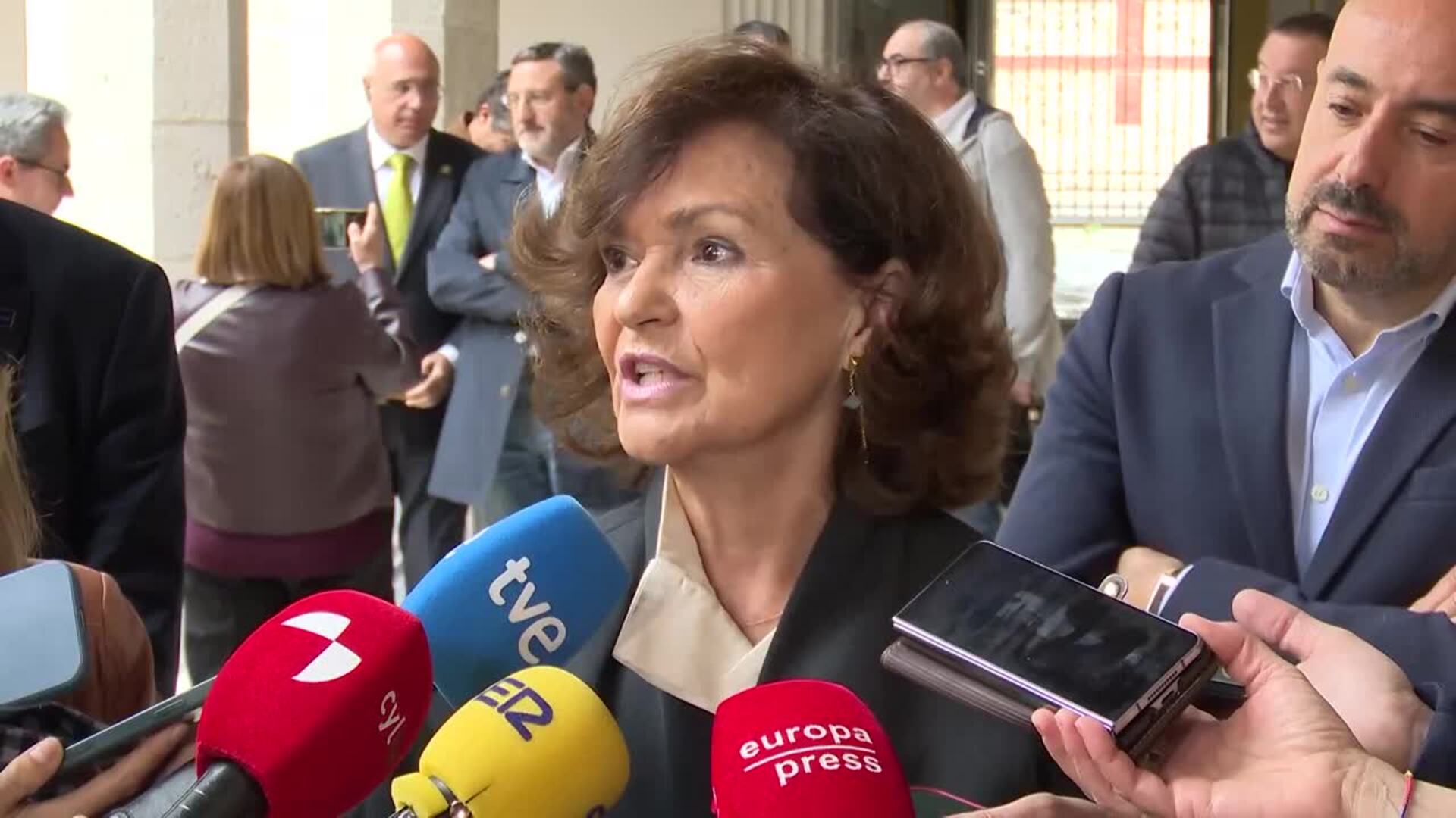 Calvo asegura que no se puede "vivir sin memoria" para continuar construyendo la democracia
