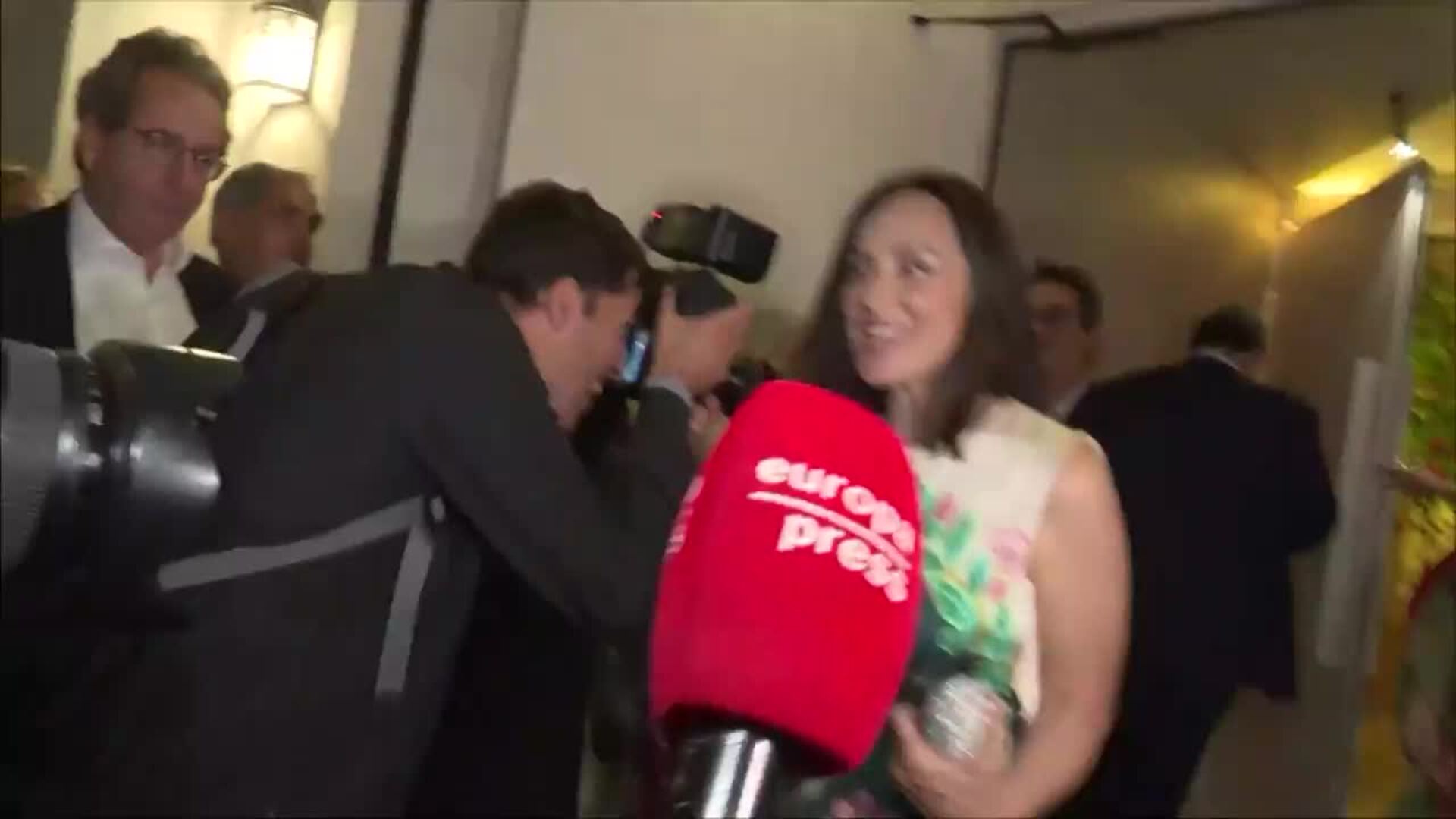 Isabel Preysler explica cómo está su hija Ana Boyer tras dar a luz a Mía: "Fenomenal"