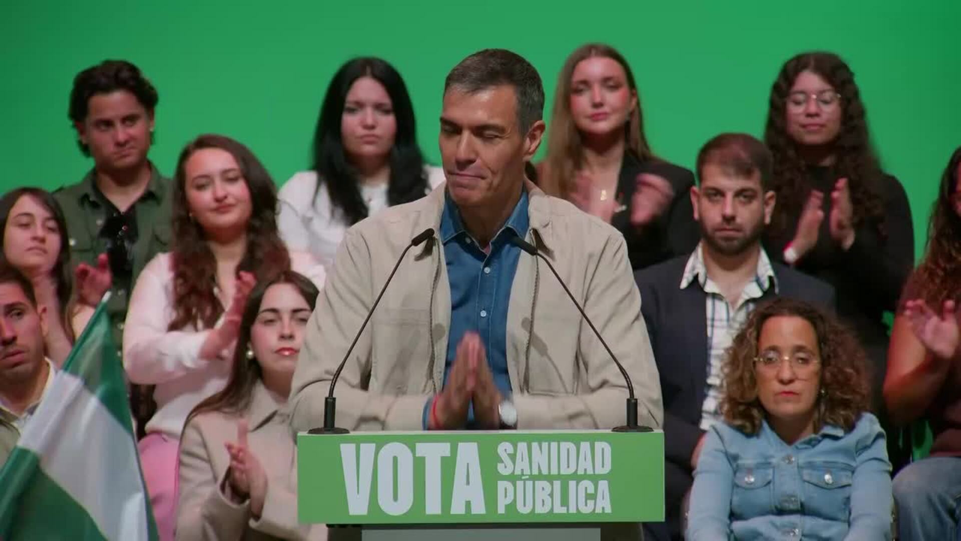 Sánchez asegura que el PSOE-A ganará con movilización y voto de izquierda