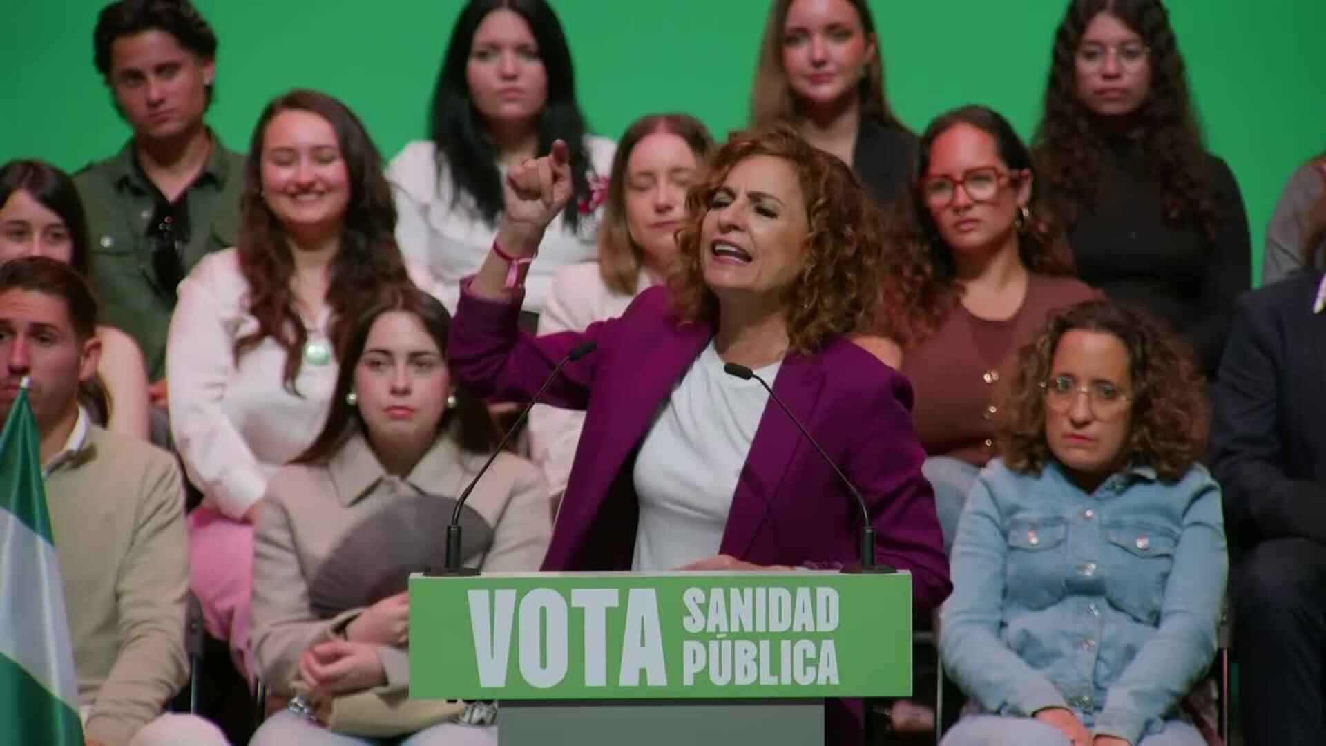 Sánchez y Montero reivindican el derribo de la verja de Gibraltar