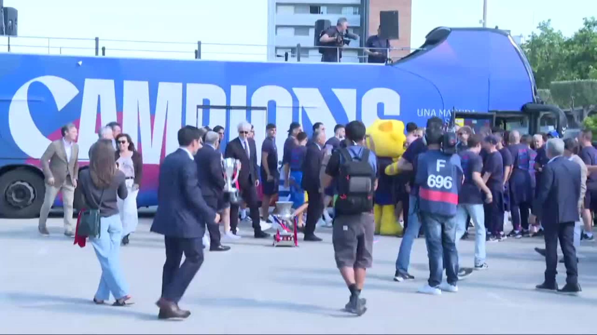 Arranca la rúa del Barça por Barcelona para celebrar el título de Liga 2026: "Un orgullo"