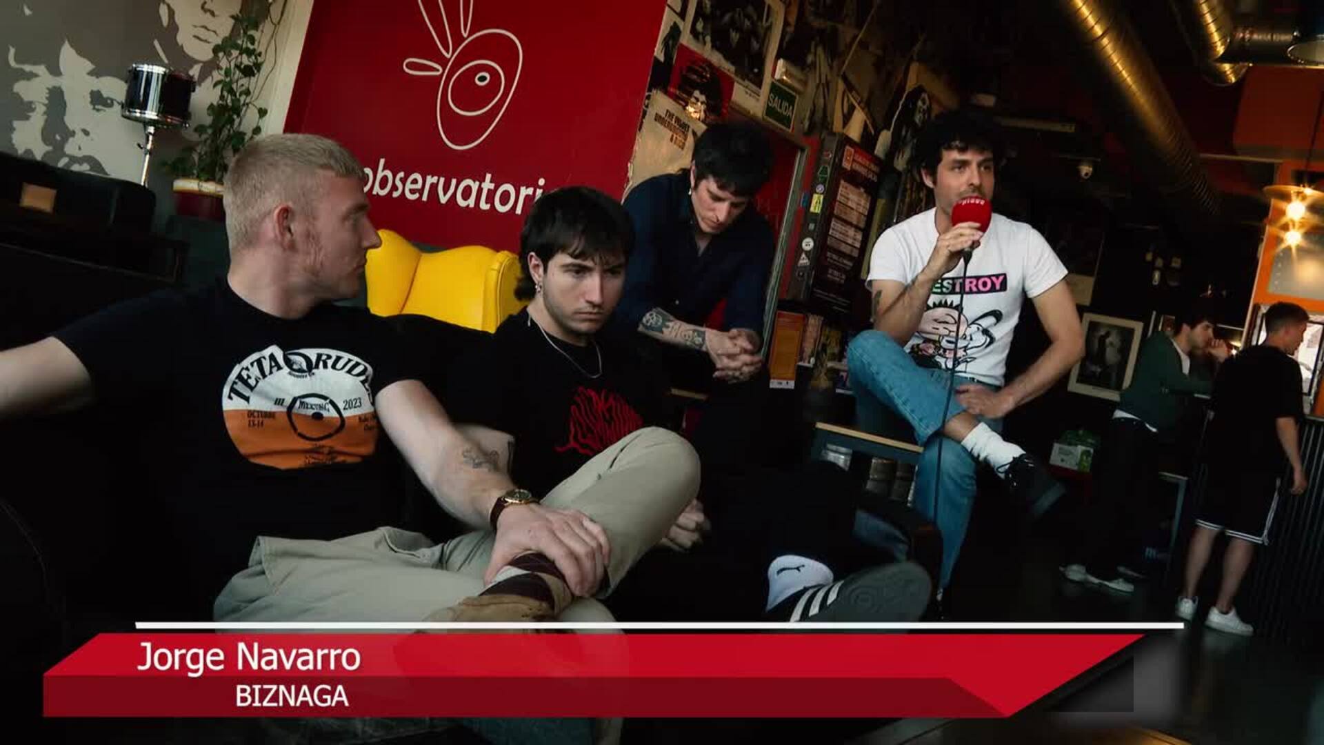 Biznaga volverá al estudio en noviembre para grabar su nuevo álbum