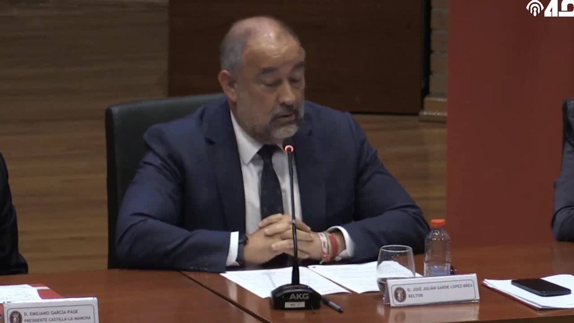 Garde (UCLM) afronta su candidatura a presidir la CRUE