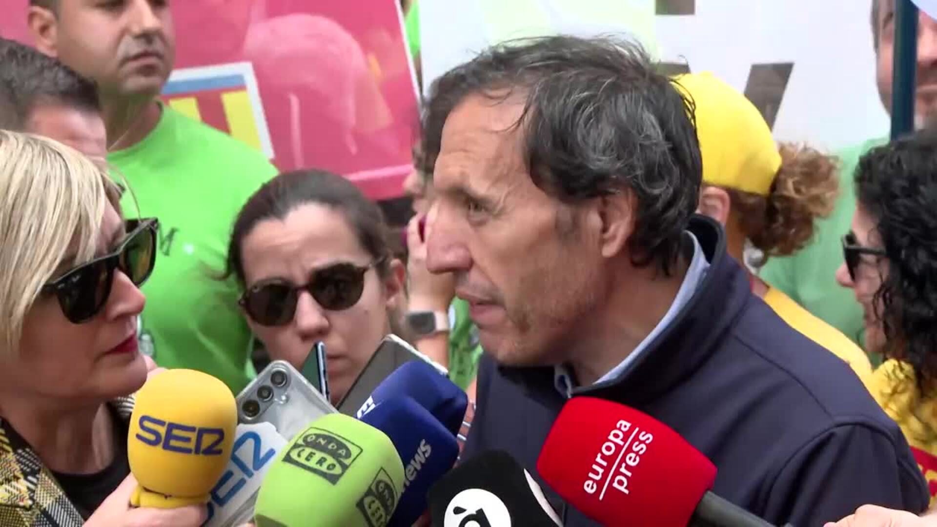 Gran éxito la manifestación de profesores en la Comunitat Valenciana
