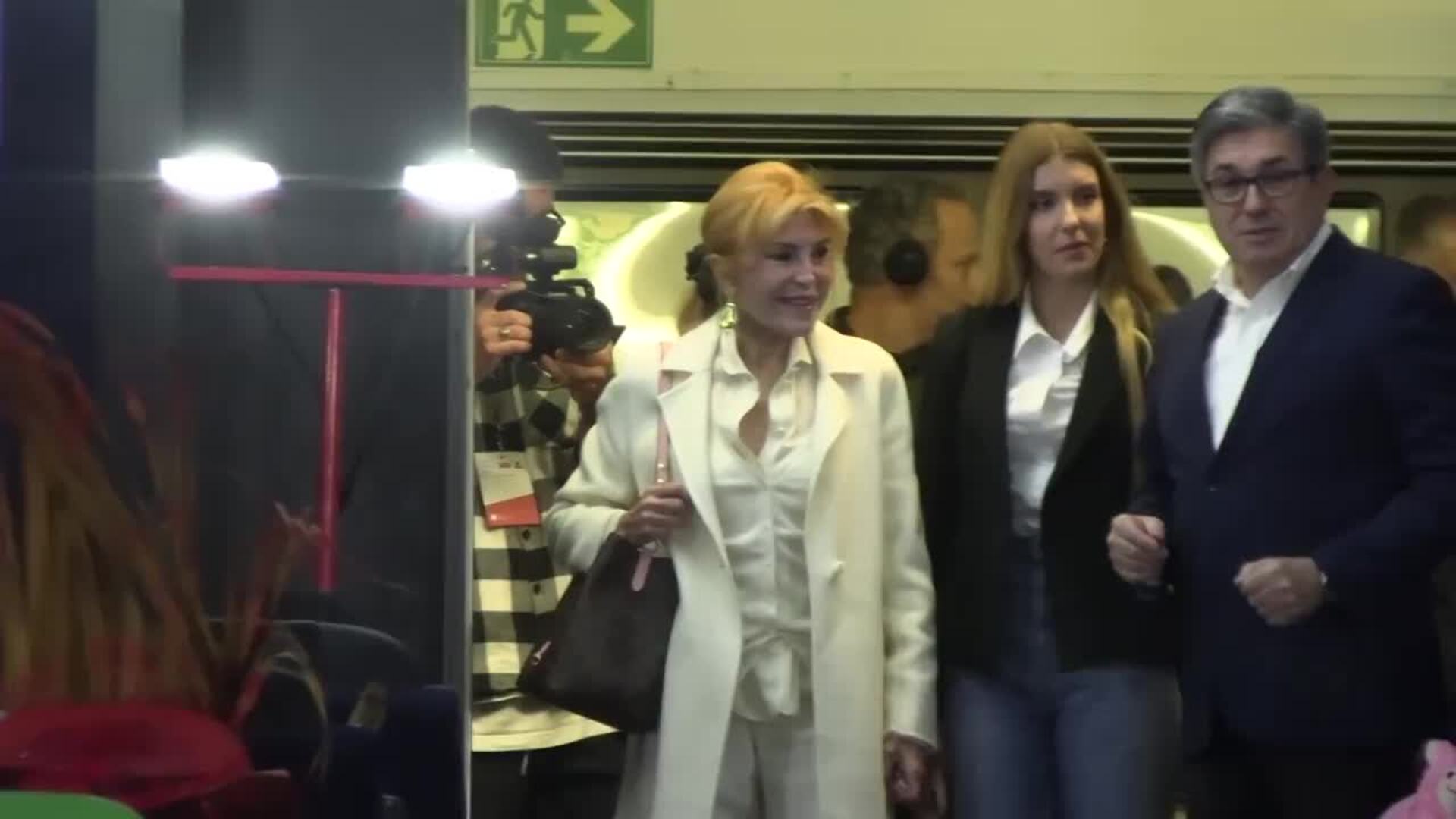 Carmen Thyssen, tranquilidad y discreción ante la mejoría del estado de salud de su madre