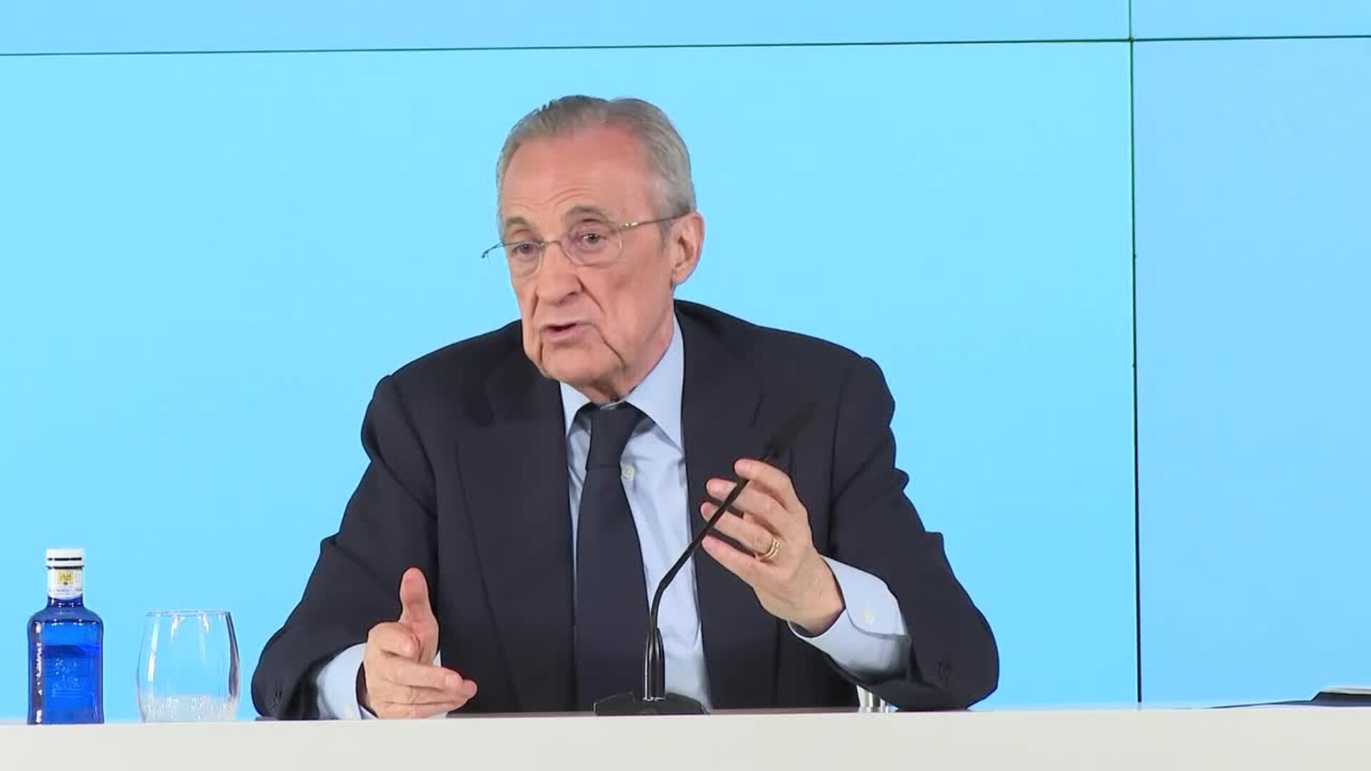 Florentino Pérez: "Me parece peor que hayan sacado a la luz lo de la pelea"