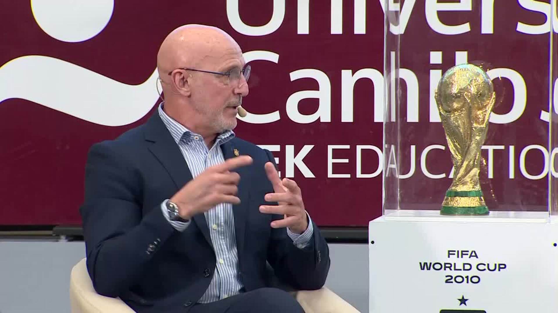 Luis de la Fuente: "Entre una buena persona y una que no es tan buena, elijo a la buena"