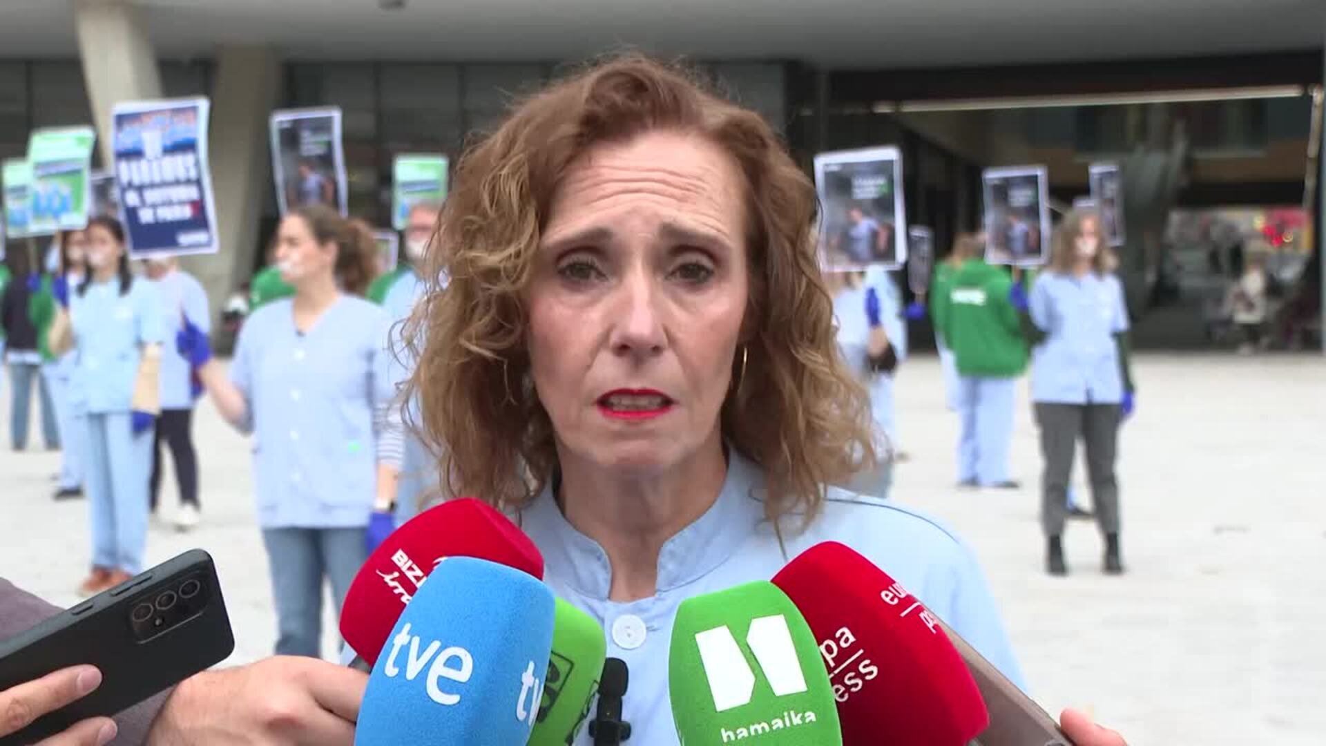 SATSE Euskadi denuncia que las enfermeras "ya no se callan" ante la discriminación