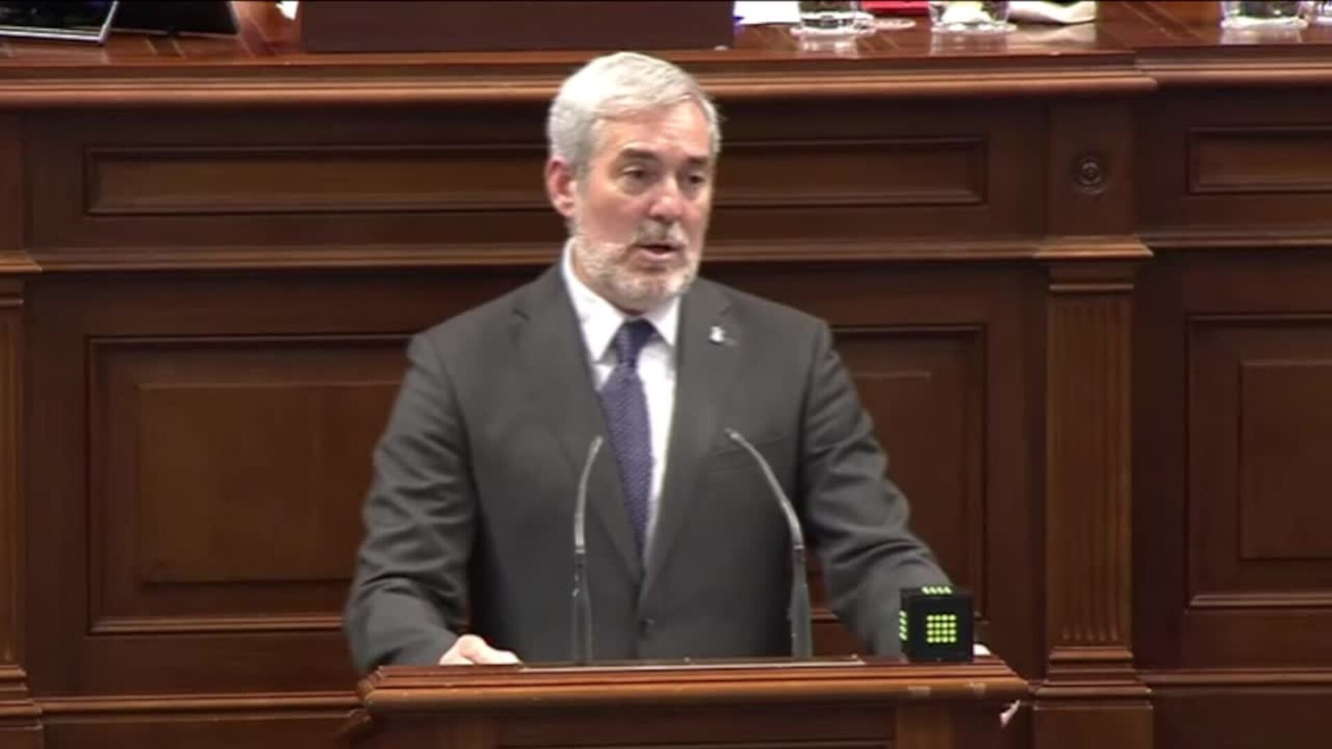 Clavijo reprocha "caciquismo y prepotencia" al Gobierno con el MV Hondius