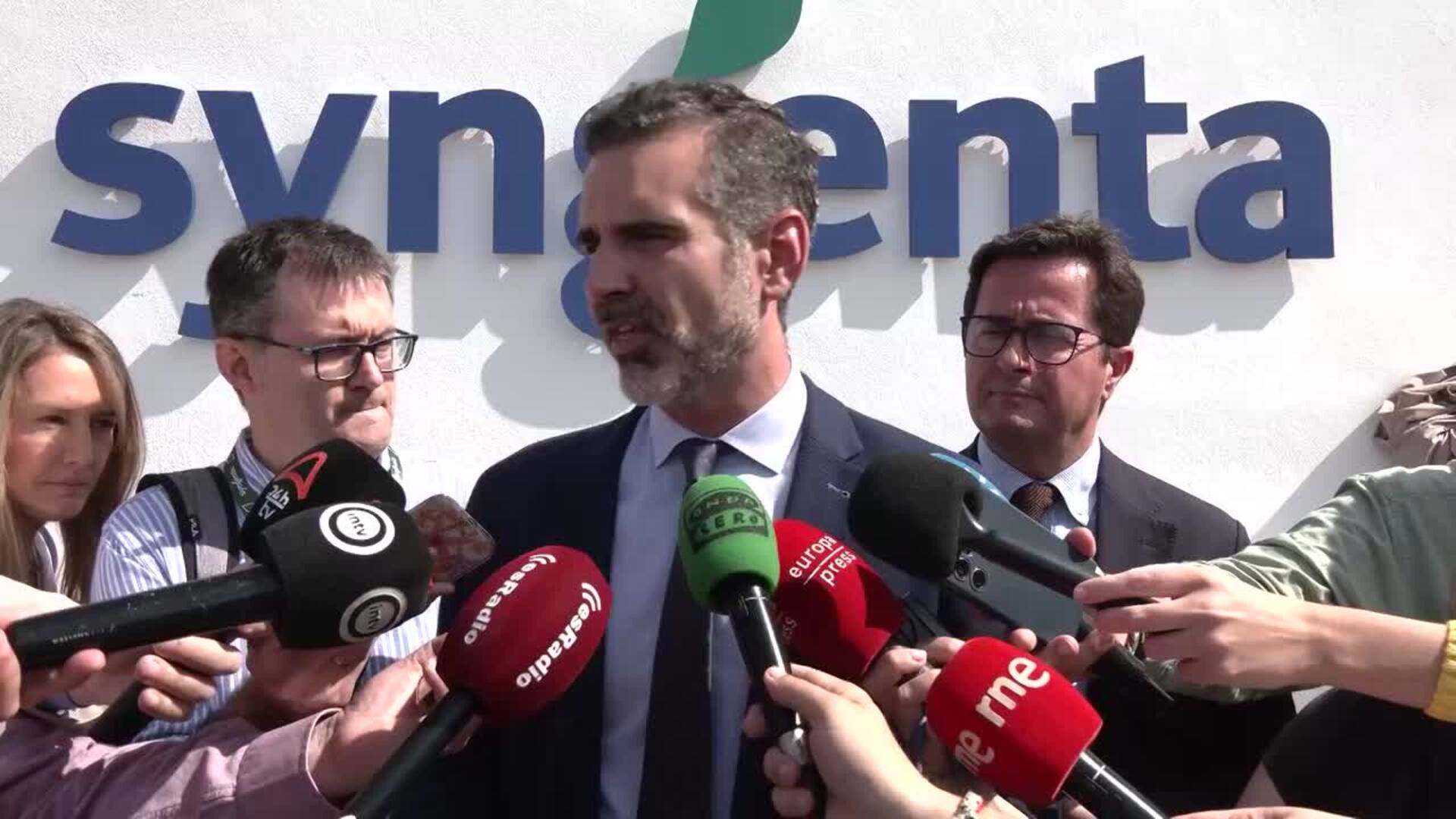 La Junta destaca el centro de Syngenta en Almería como líder en investigación vegetal