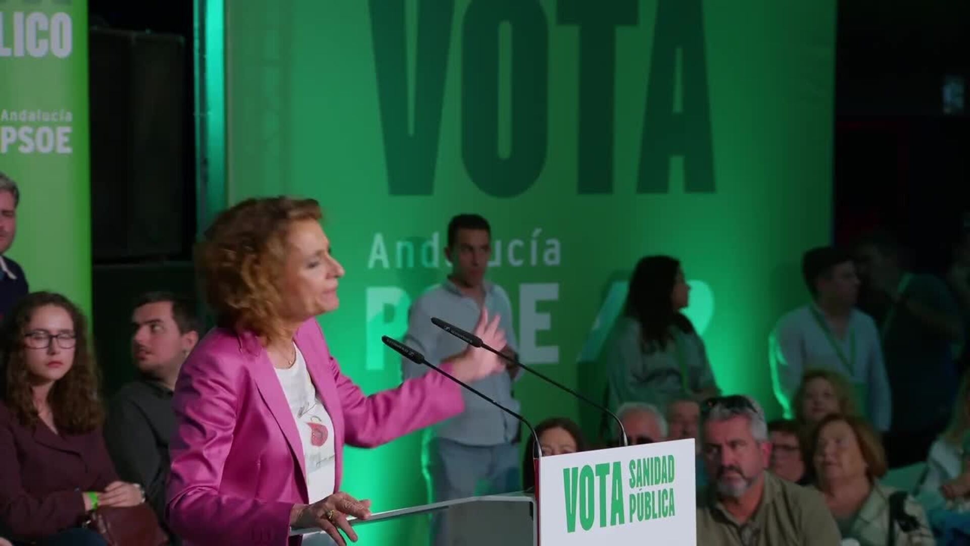 Montero (PSOE-A) pide que "no se despiste" el voto de izquierda