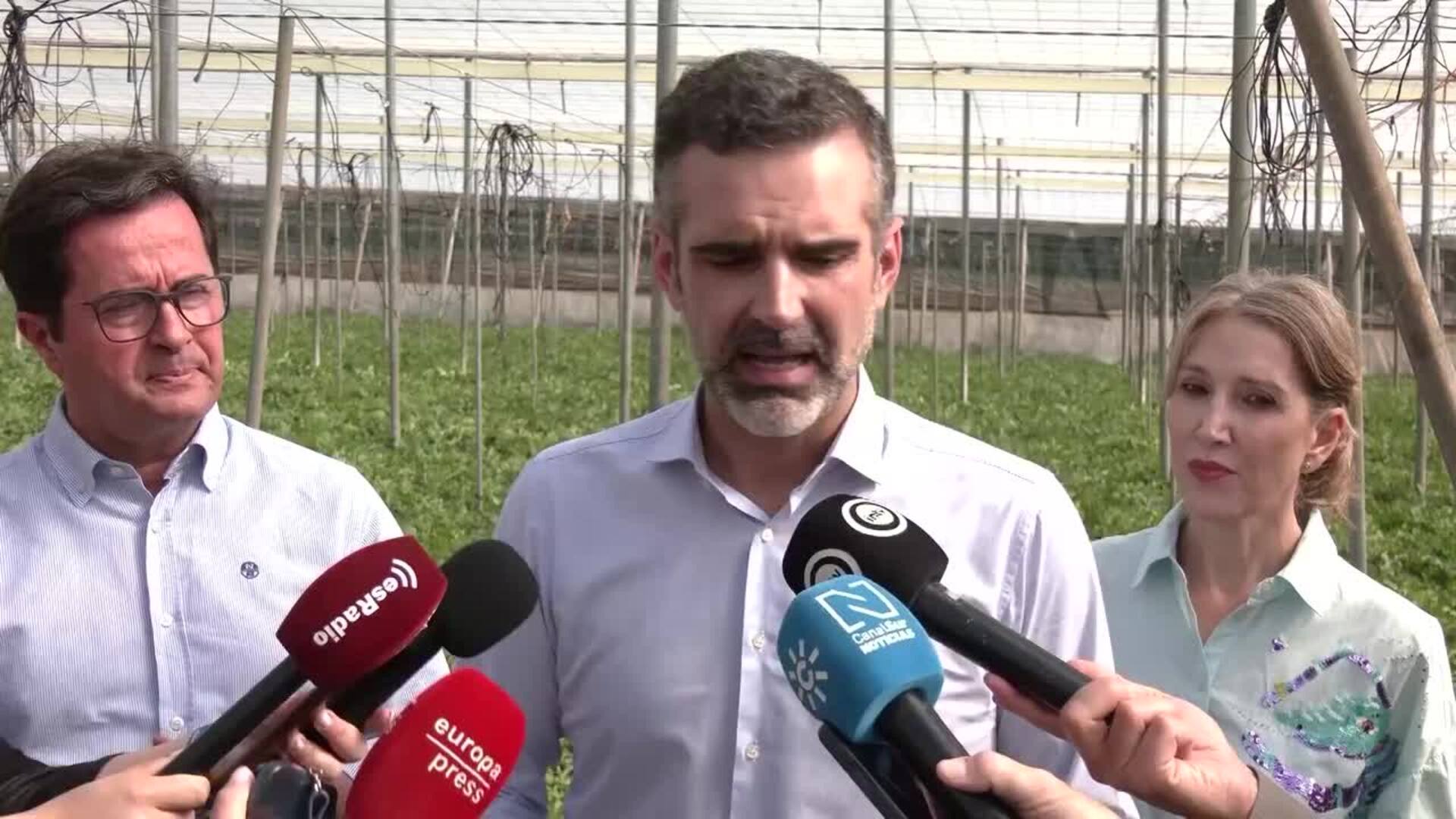 PP-A apela al apoyo de la Junta para la agricultura ante los "agravios" del Gobierno