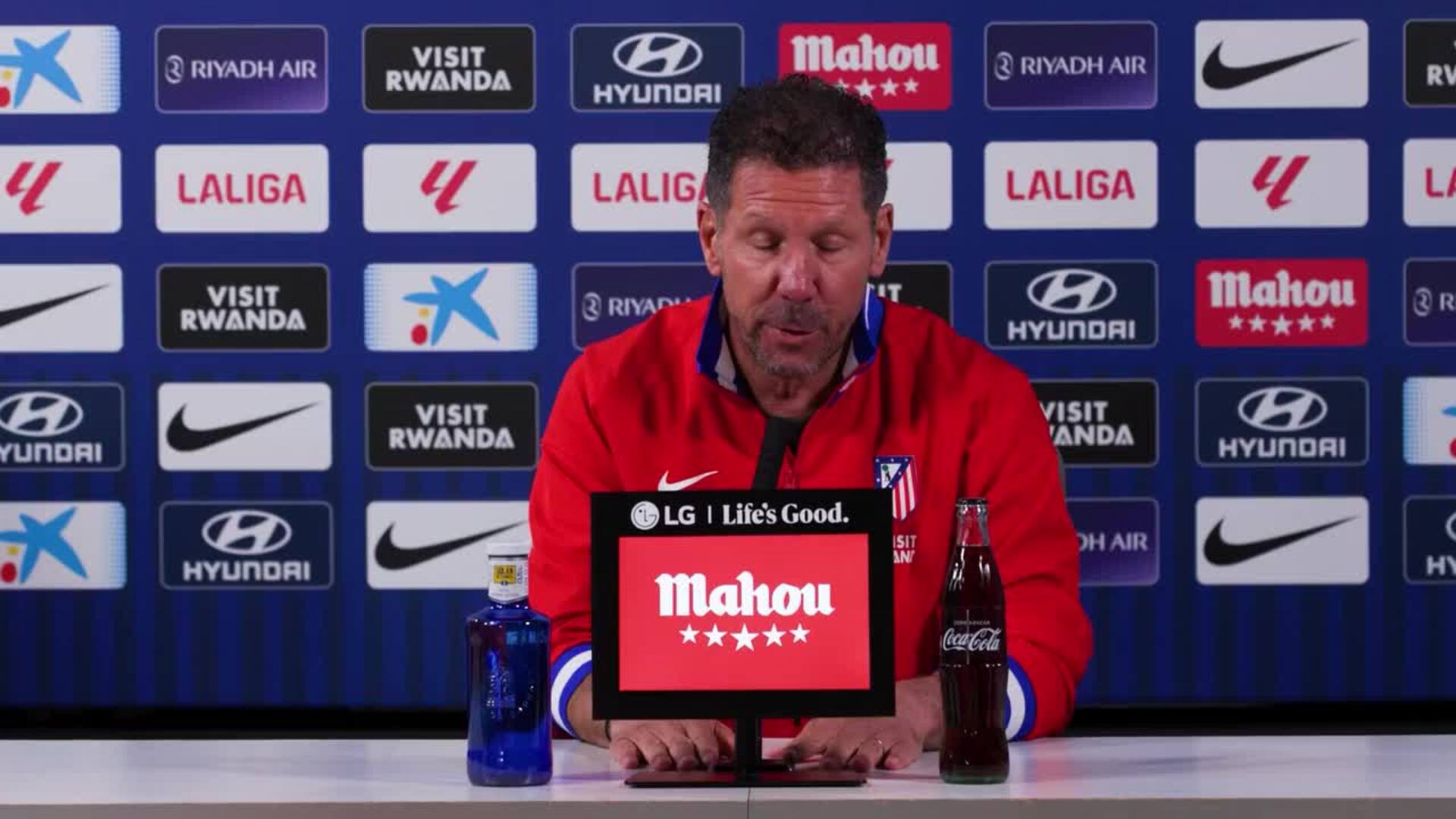 Simeone: "No buscaremos otro Griezmann porque no habrá otro igual"