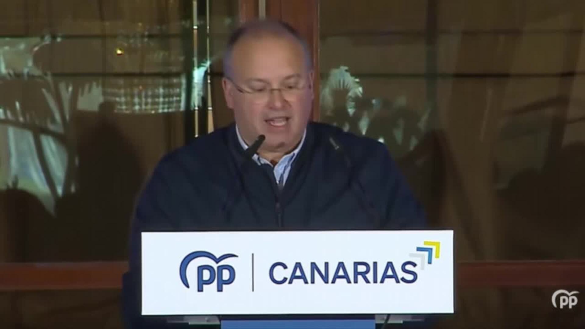 Tellado afea el "ninguneo" del Estado a Canarias: "Los trataron como si fuesen sus mayordomos"