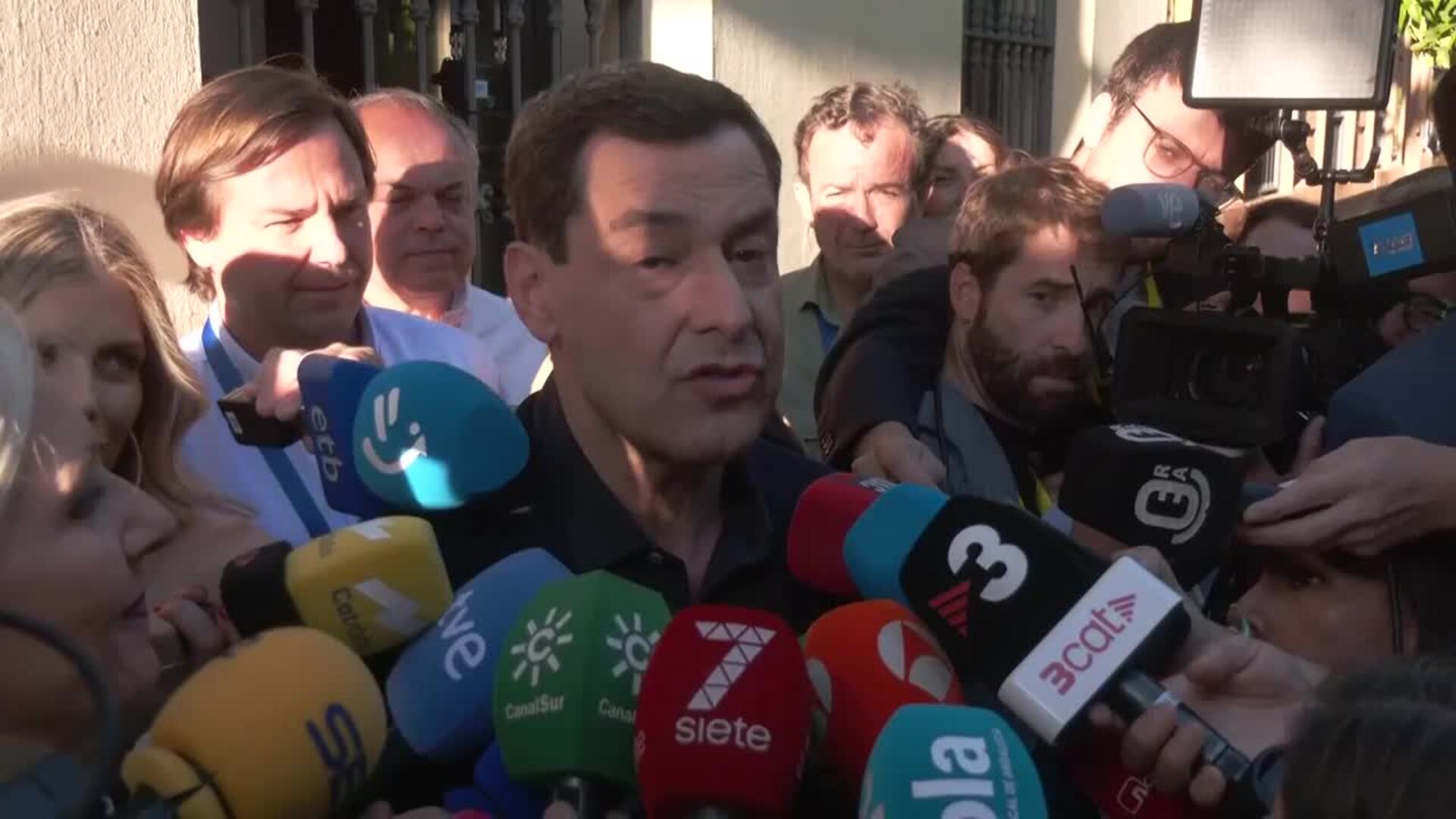 Moreno valora la participación y espera lograr el objetivo de "mayoría de estabilidad"