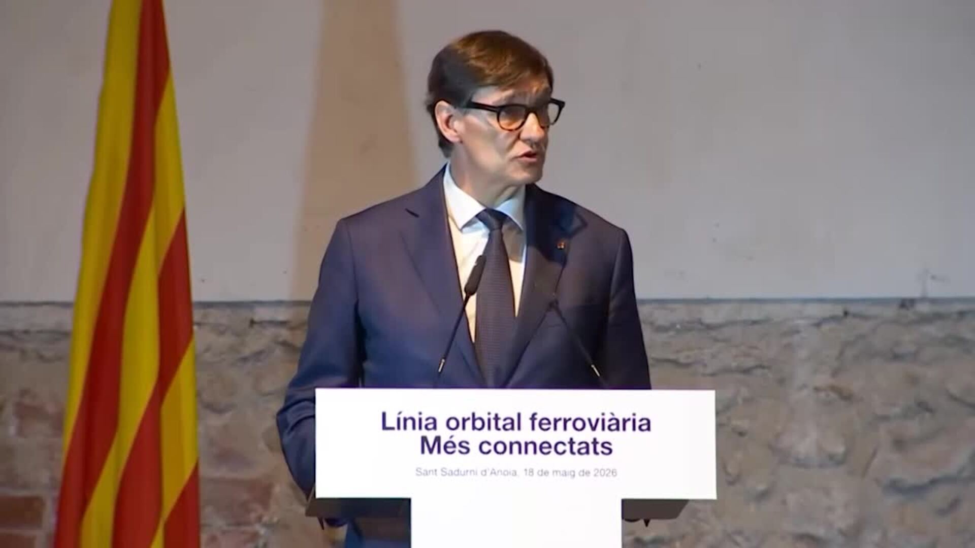 Illa asegura que la línea ferroviaria orbital es una "apuesta de país"