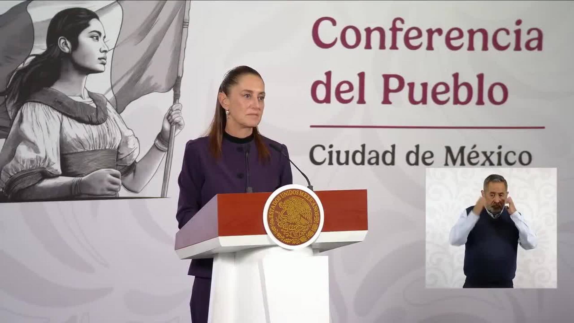 Sheinbaum se felicita del "momento distinto" que permite el viaje del Rey Felipe VI