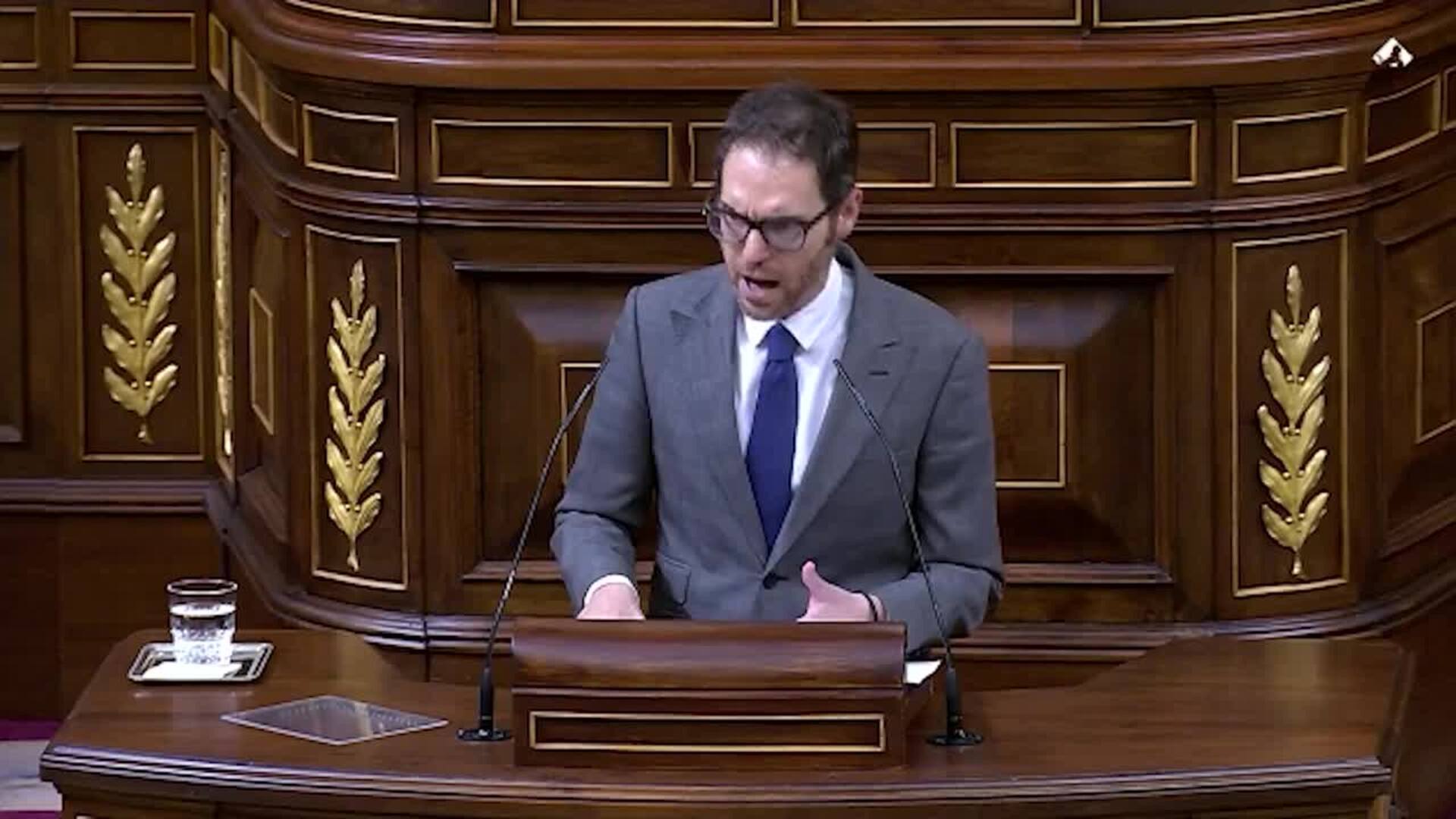 PP abre el Pleno del Congreso pidiendo elecciones tras la imputación de Zapatero