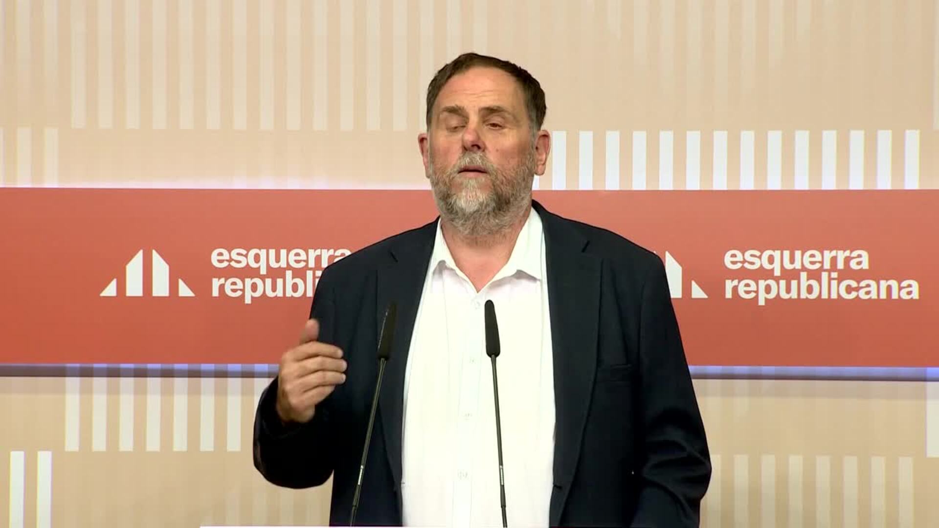Junqueras asegura que los Presupuestos permitirán "acompañar" al acuerdo del Govern y docentes