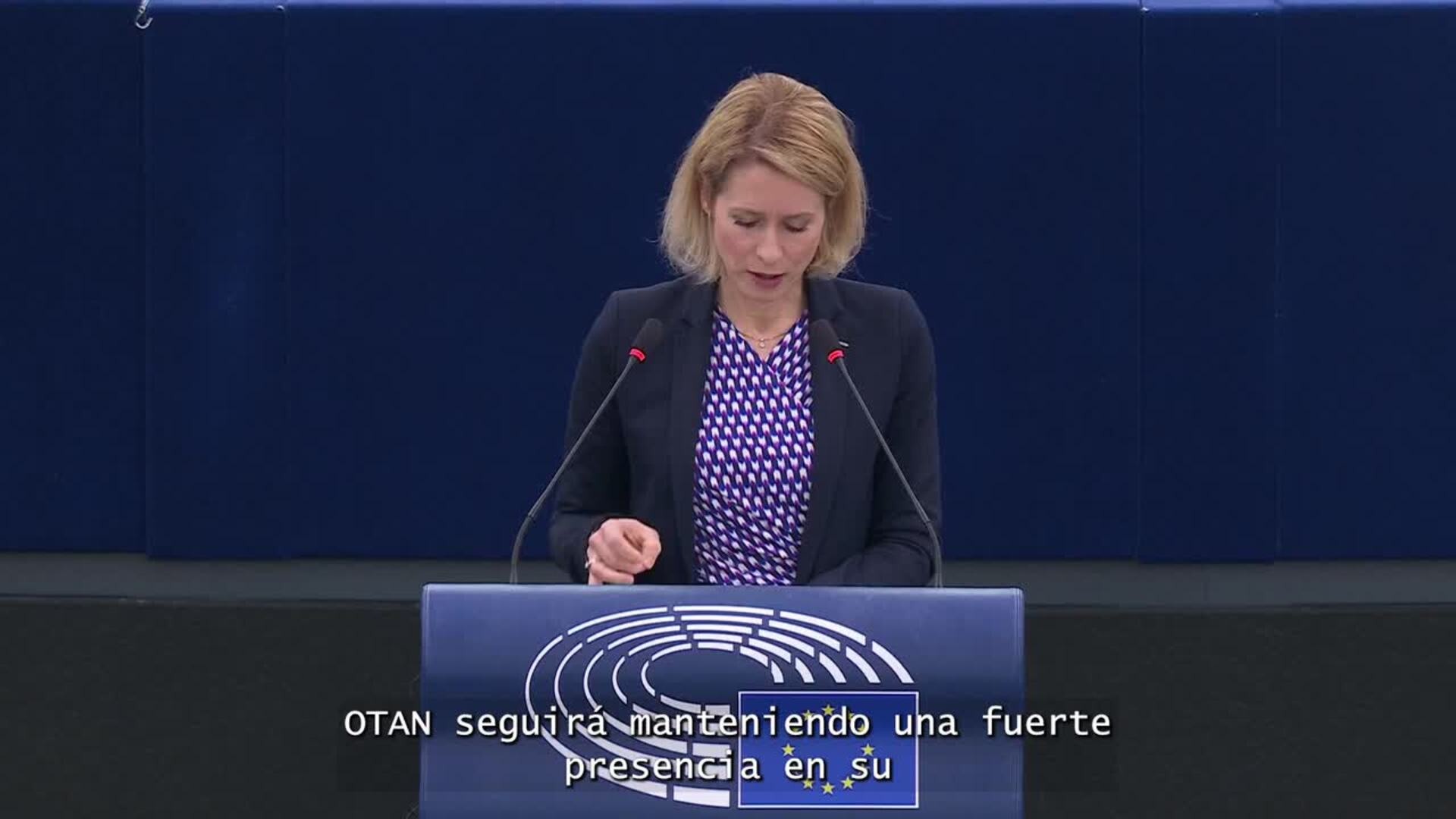 Kallas cree que la disuasión de la OTAN en Europa sigue "intacta"