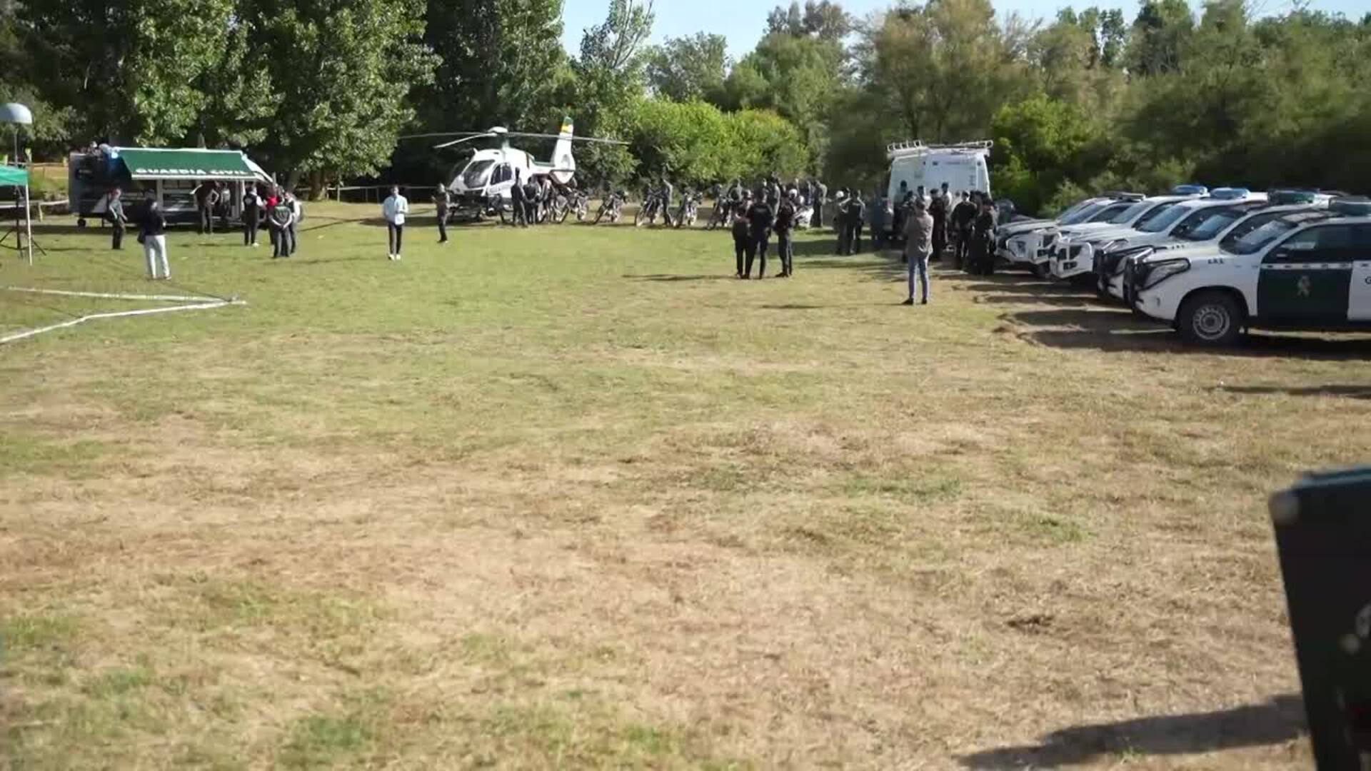 Más de un millar de agentes integran el dispositivo de seguridad para el Rocío en Sevilla