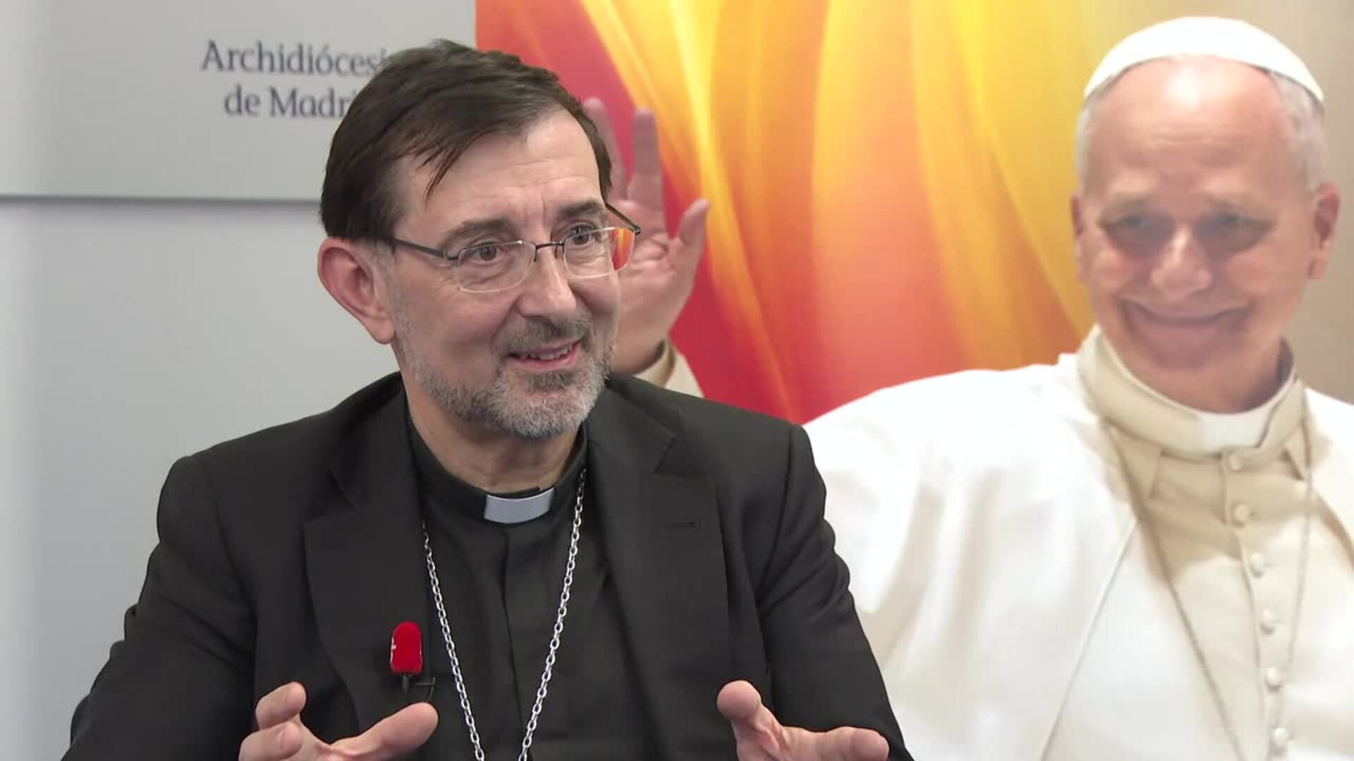 José Cobo, cardenal arzobispo de Madrid: "El Papa no viene a hacer política"