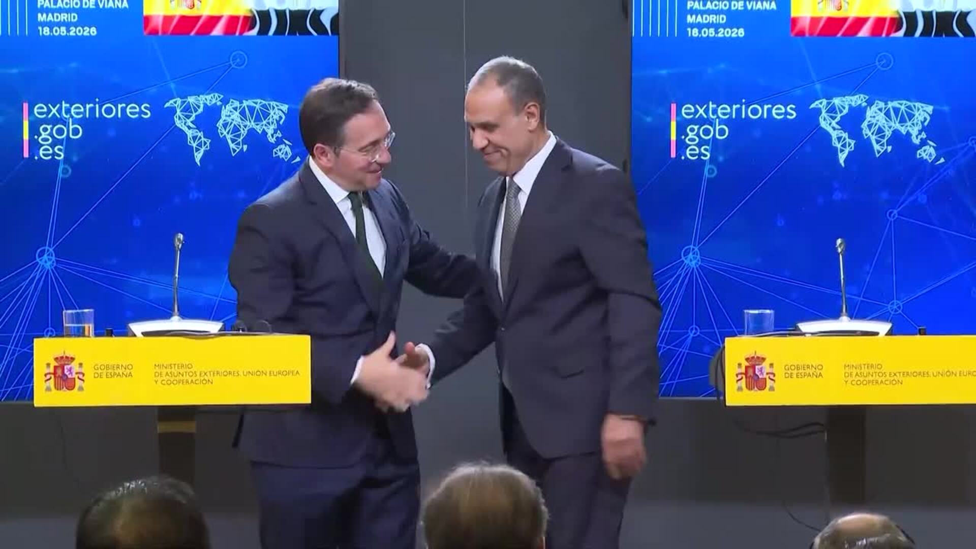 Ben Gvir publica un vídeo reprendiendo a activistas y Albares lo califica de "monstruoso"