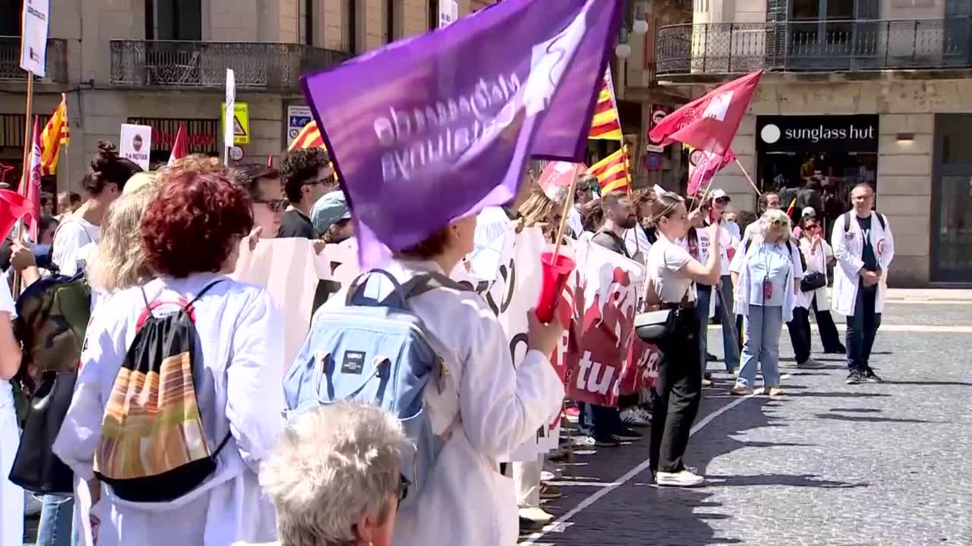 La huelga médica contra el Estatuto Marco llena las calles ante el bloqueo con Sanidad