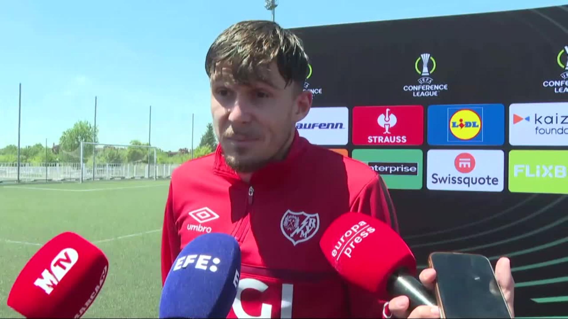 El Rayo Vallecano encara una semana histórica con la disputa de la final de Conference League