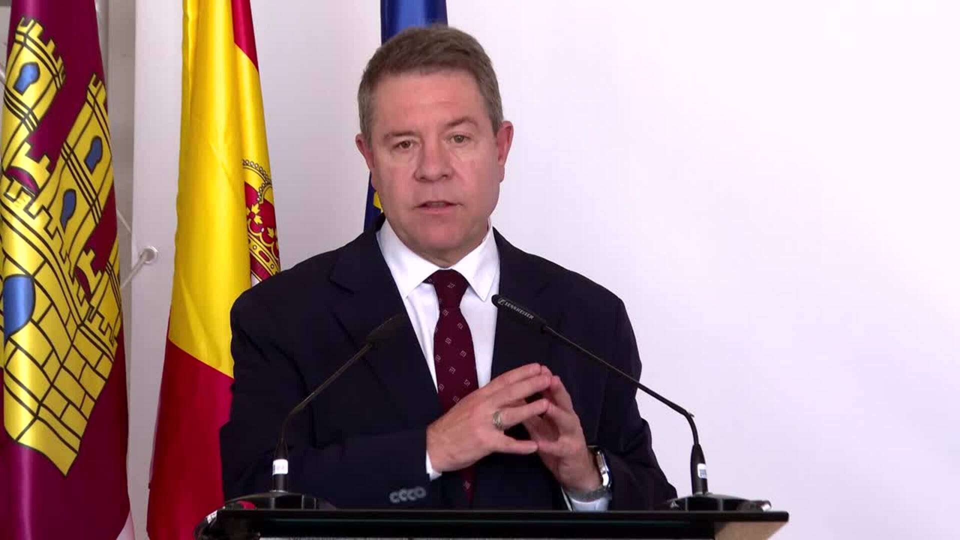 Page urge al Gobierno a cumplir las sentencias tras "ganar" C-LM en materia de agua