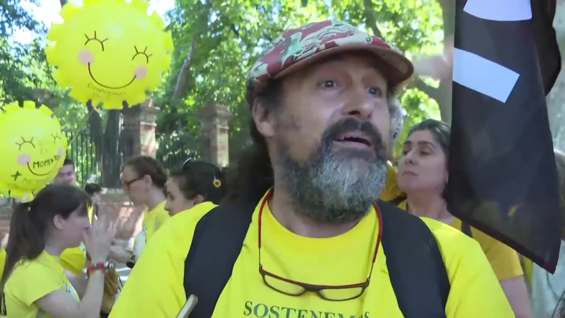 Educadores infantiles de toda España se manifiestan exigen en Madrid unas "condiciones dignas"