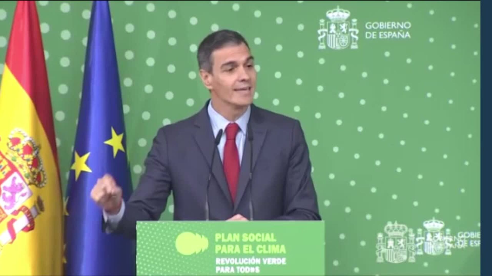 Sánchez lanza el Plan Social del Clima con 9.000 millones