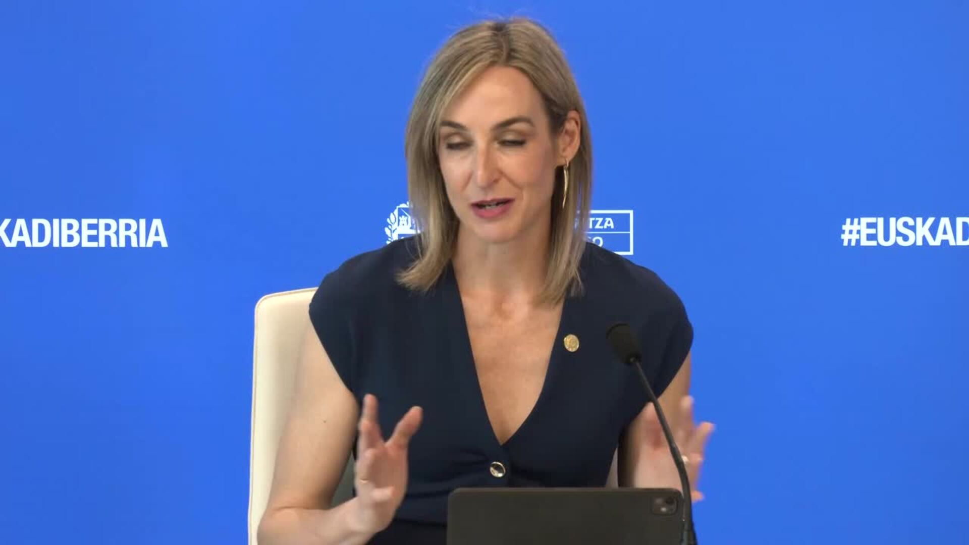 Ubarretxena dice que, "mientras haya un gobierno al otro lado", trabajarán en el Estatuto