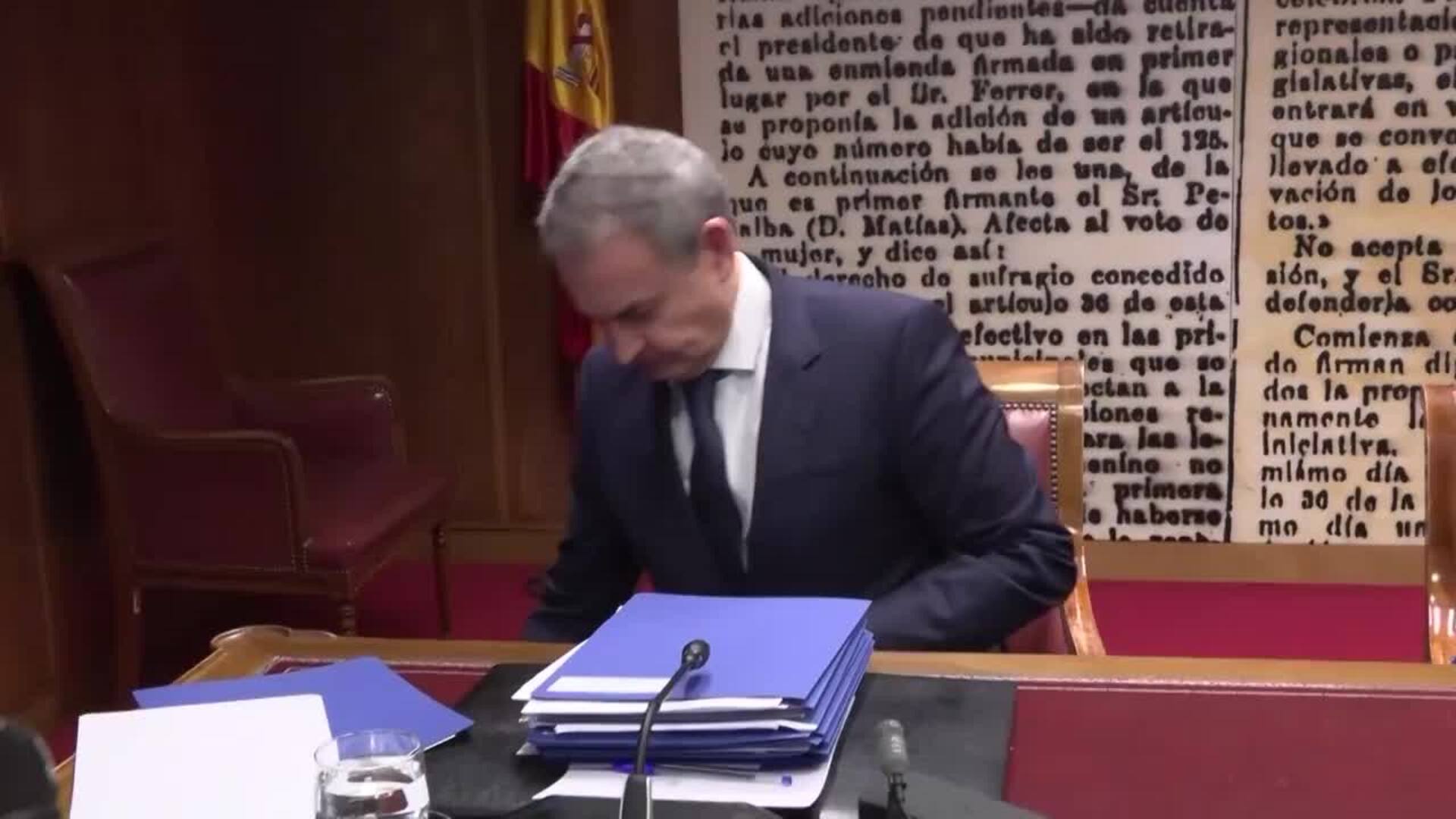 Zapatero solicita al juez del 'caso Plus Ultra' aplazar su declaración como investigado