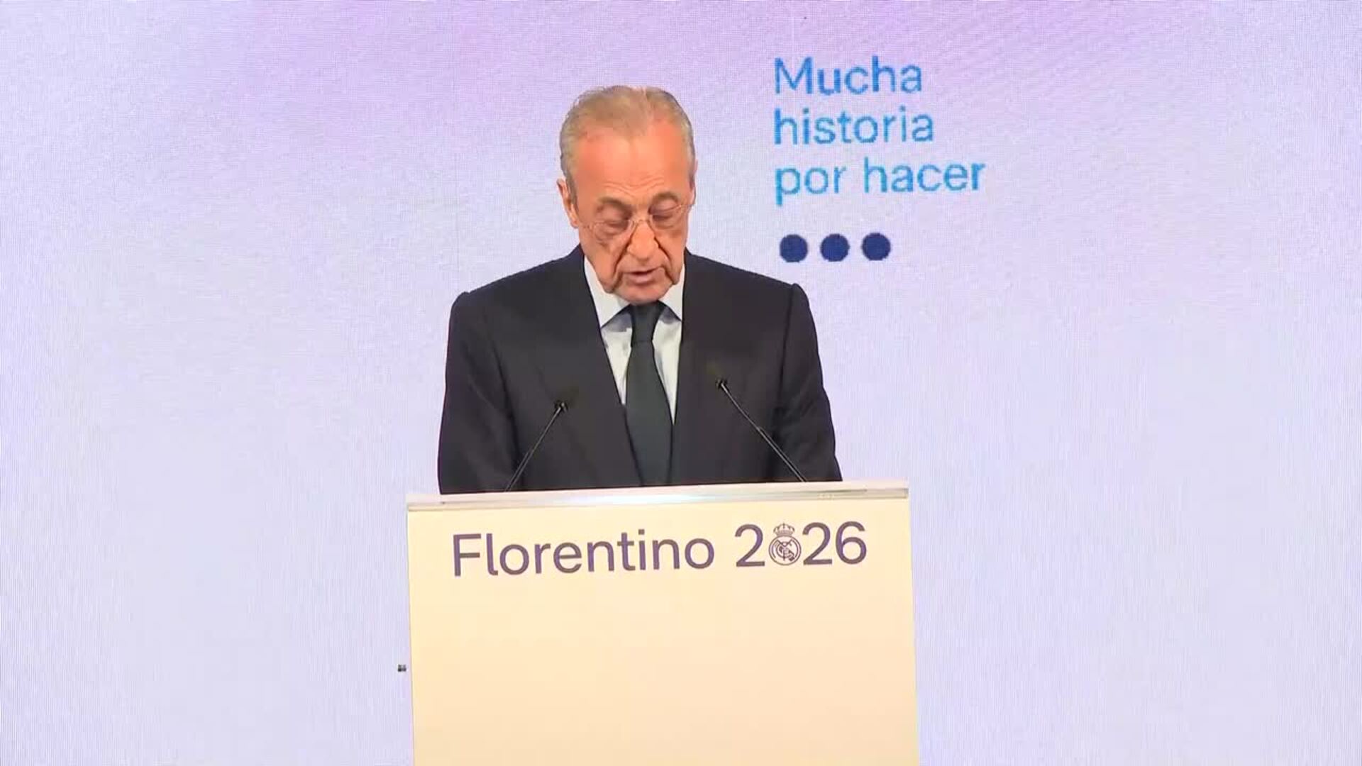 Florentino: "Ahora que hay candidato lo entendemos, son los mismos de la etapa más siniestra"