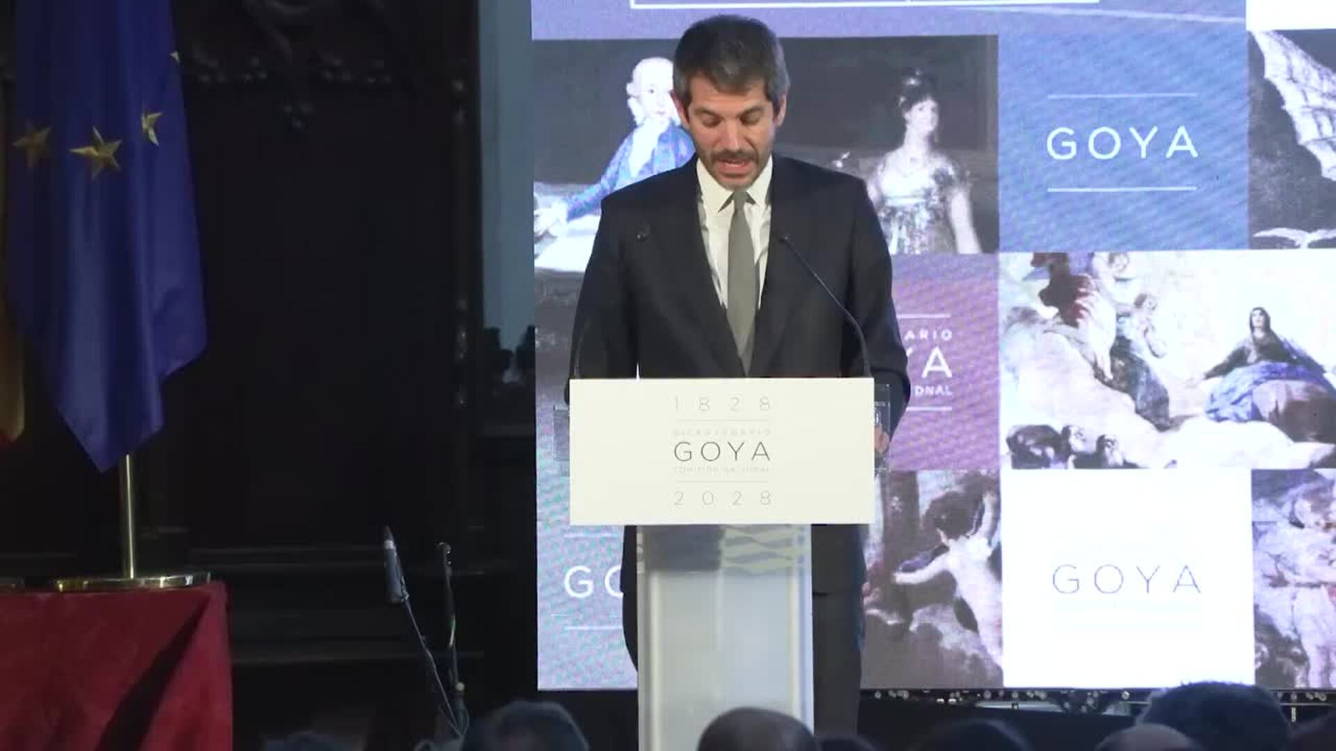 Urtasun: "El Año Goya es un proyecto de Estado y un emblema de la cultura española"