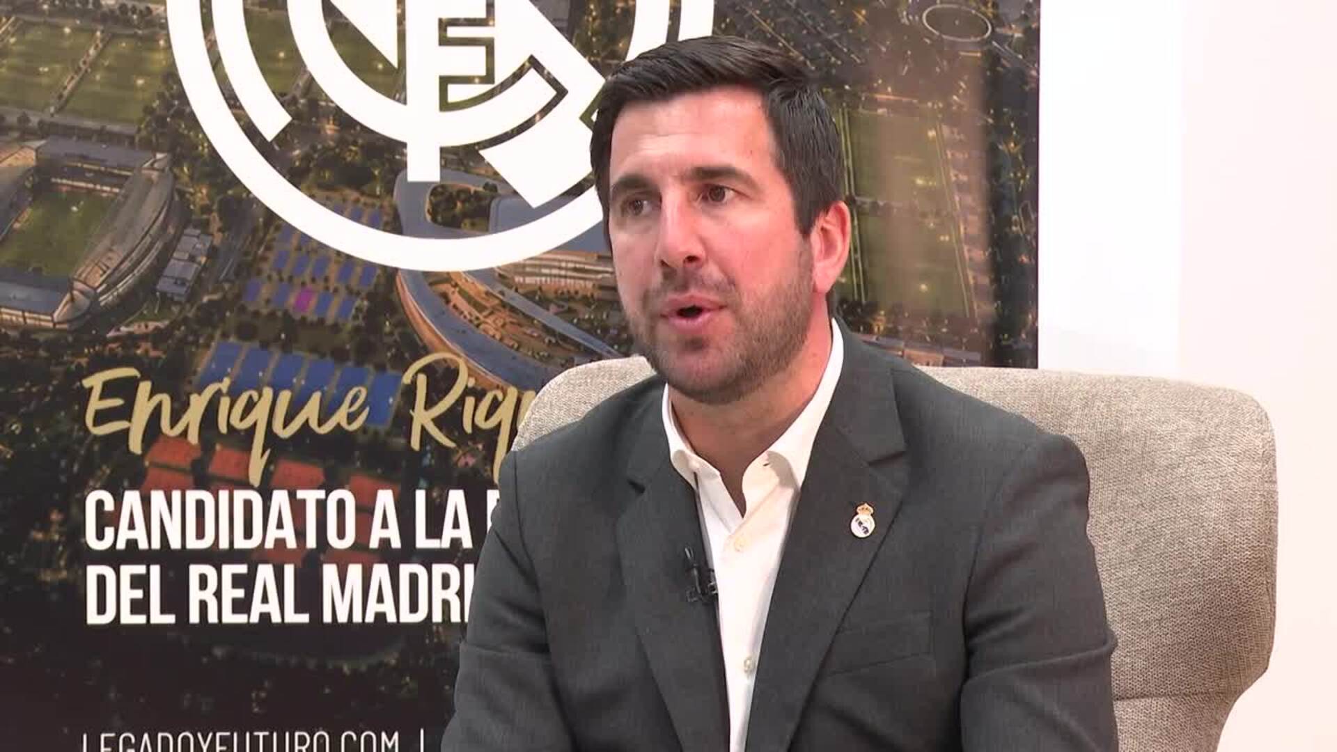 Enrique Riquelme carga contra Florentino Pérez y contra las obras del estadio Santiago Bernabéu