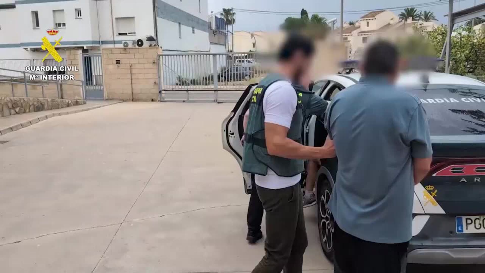 Guardia Civil detiene a cinco individuos por hurtos en la costa de Murcia, Alicante y Málaga