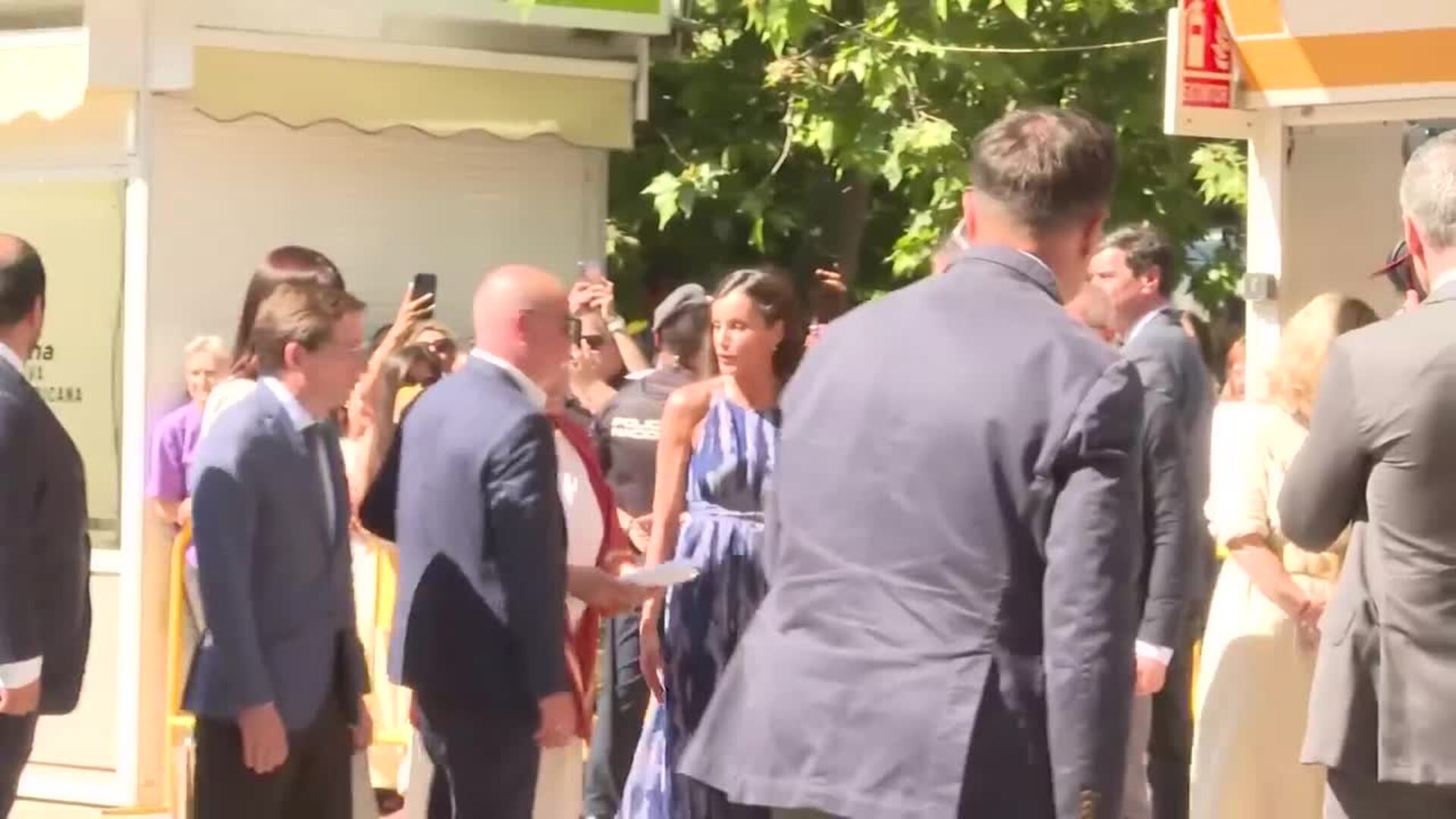 La Reina Letizia inaugura la Feria del Libro