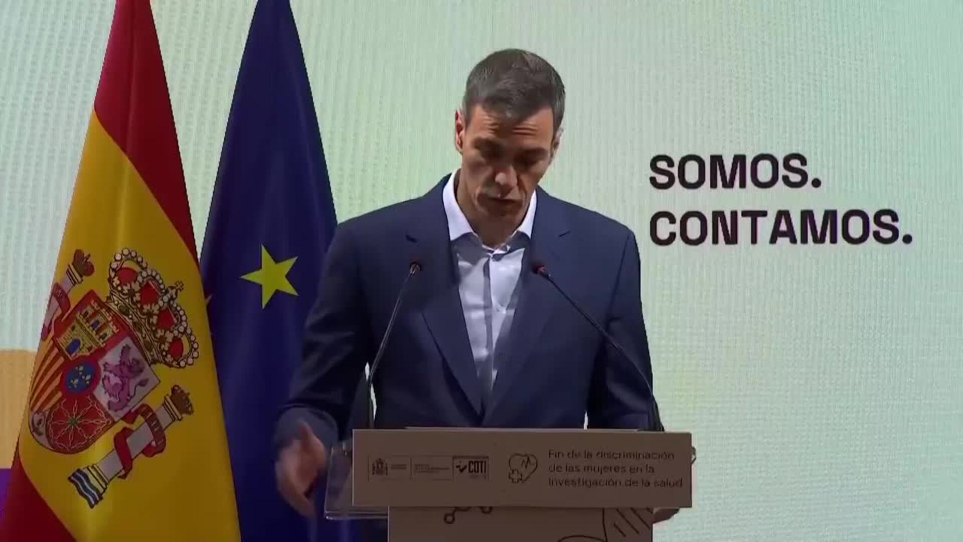 Sánchez anuncia 18 millones de euros para reforzar la investigación en salud de las mujeres