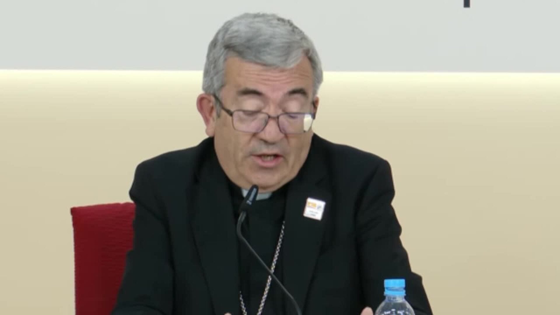 Argüello (CEE) niega vetos en el encuentro del Papa con víctimas de abusos