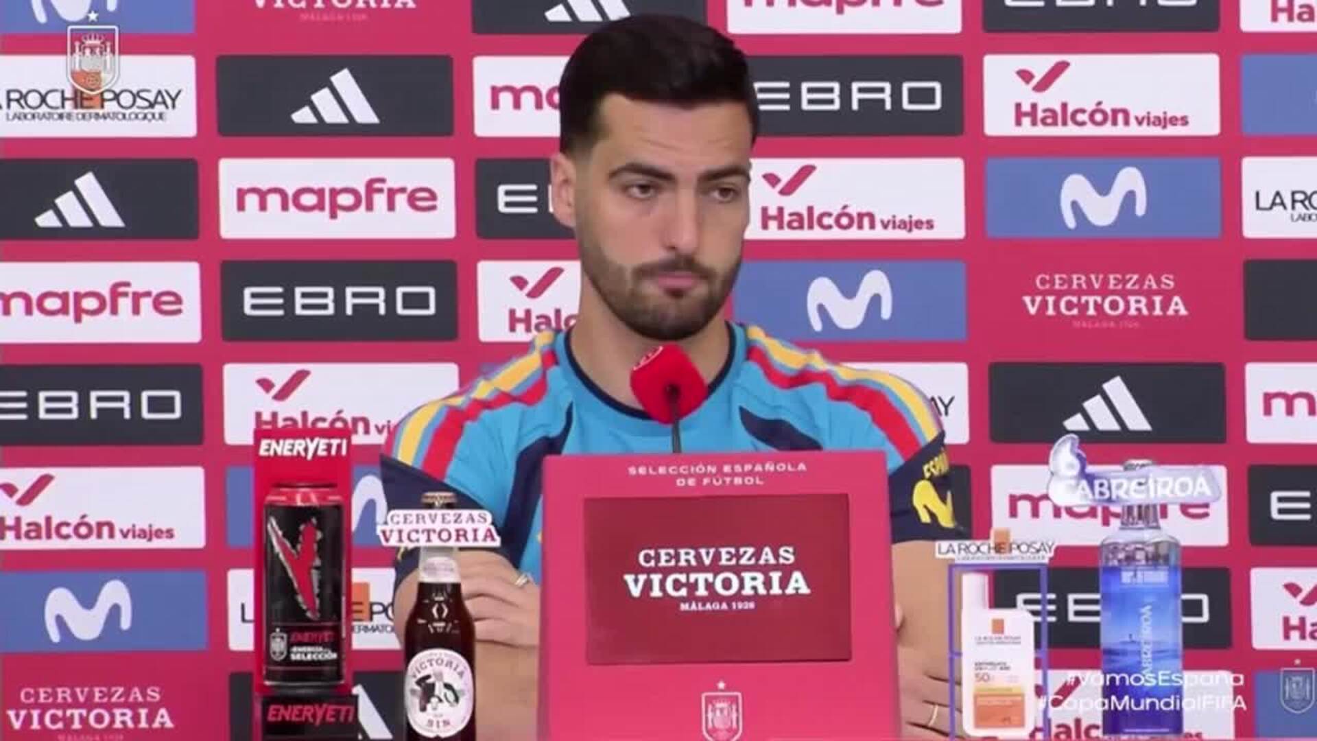 Mikel Merino: "El mejor mensaje que podemos mandar es contra Arabia Saudí"