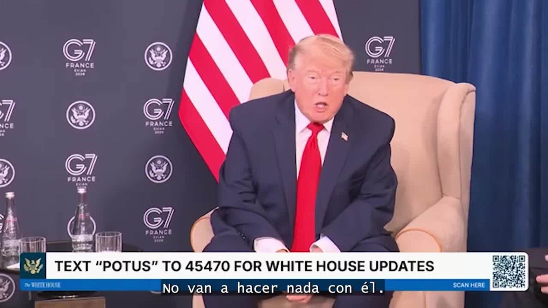 Trump señala que el acuerdo deja "claro" que Irán "no desarrollará ni comprará" armas nucleares