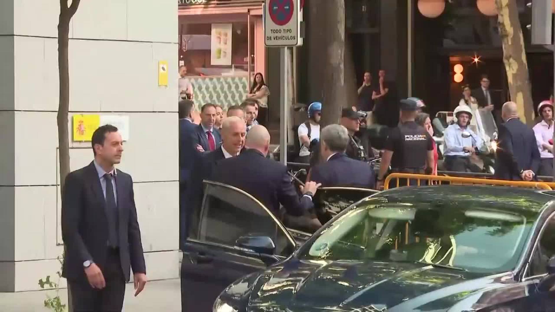 Arranca la declaración de Zapatero como investigado por Plus Ultra y sus joyas